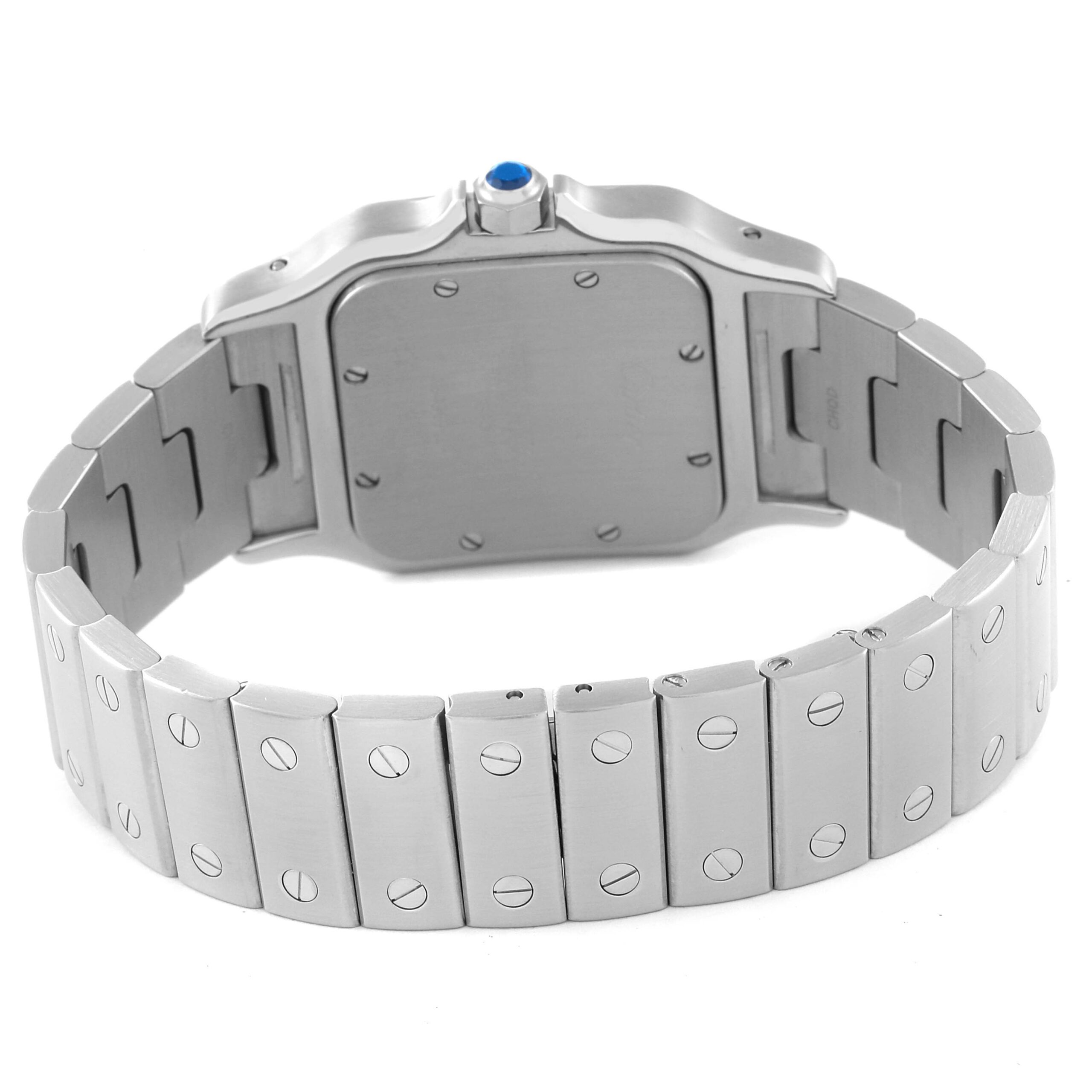 Cartier Santos Galbee Stainless Steel Mens Watch W20060D6