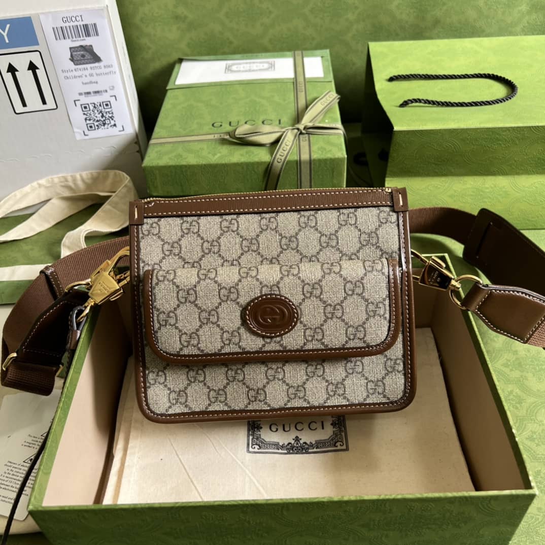 Gucci Interlocking G Messenger Bag Replica 674164