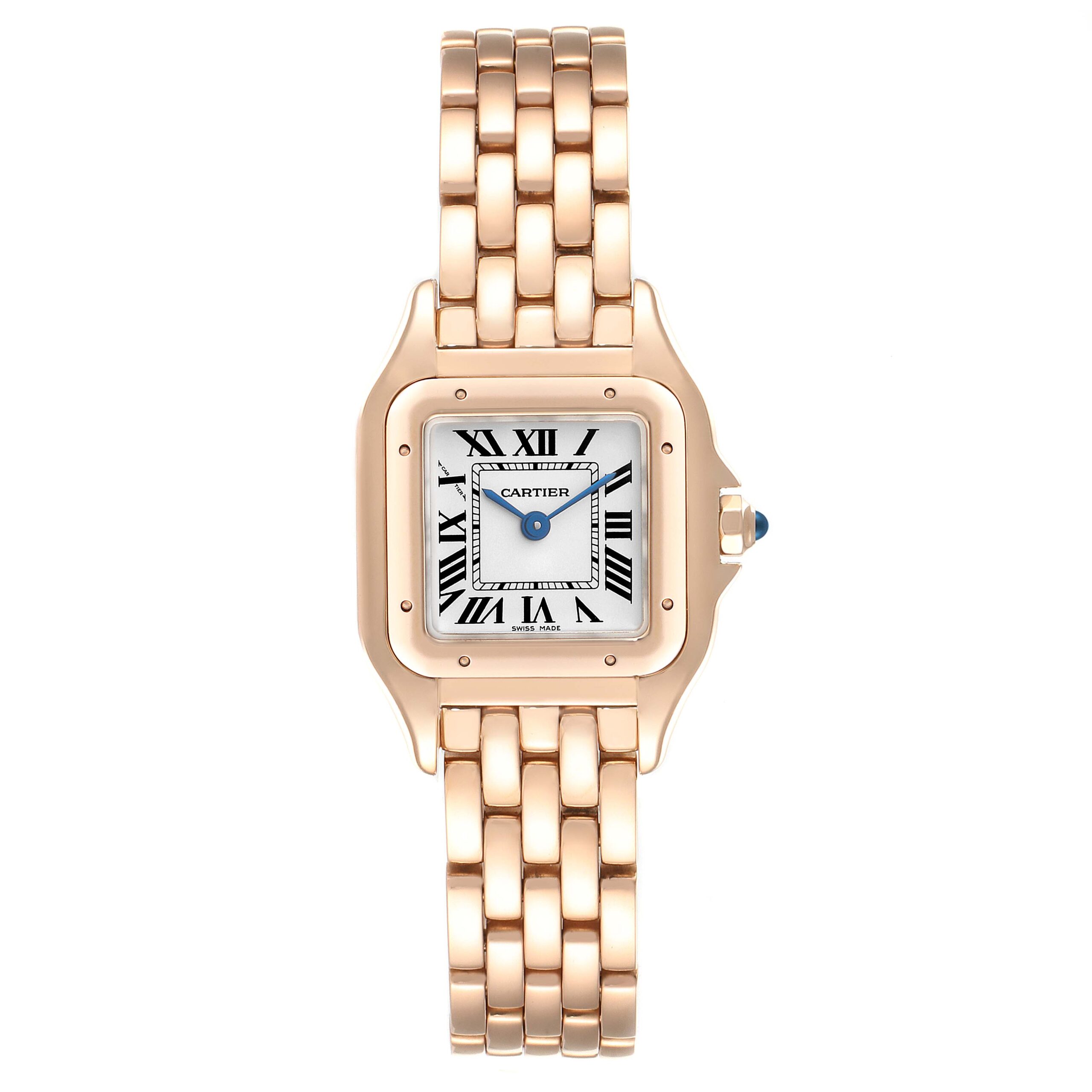 Cartier Panthere 18k Rose Gold Small Ladies Watch WGPN0006 Unworn