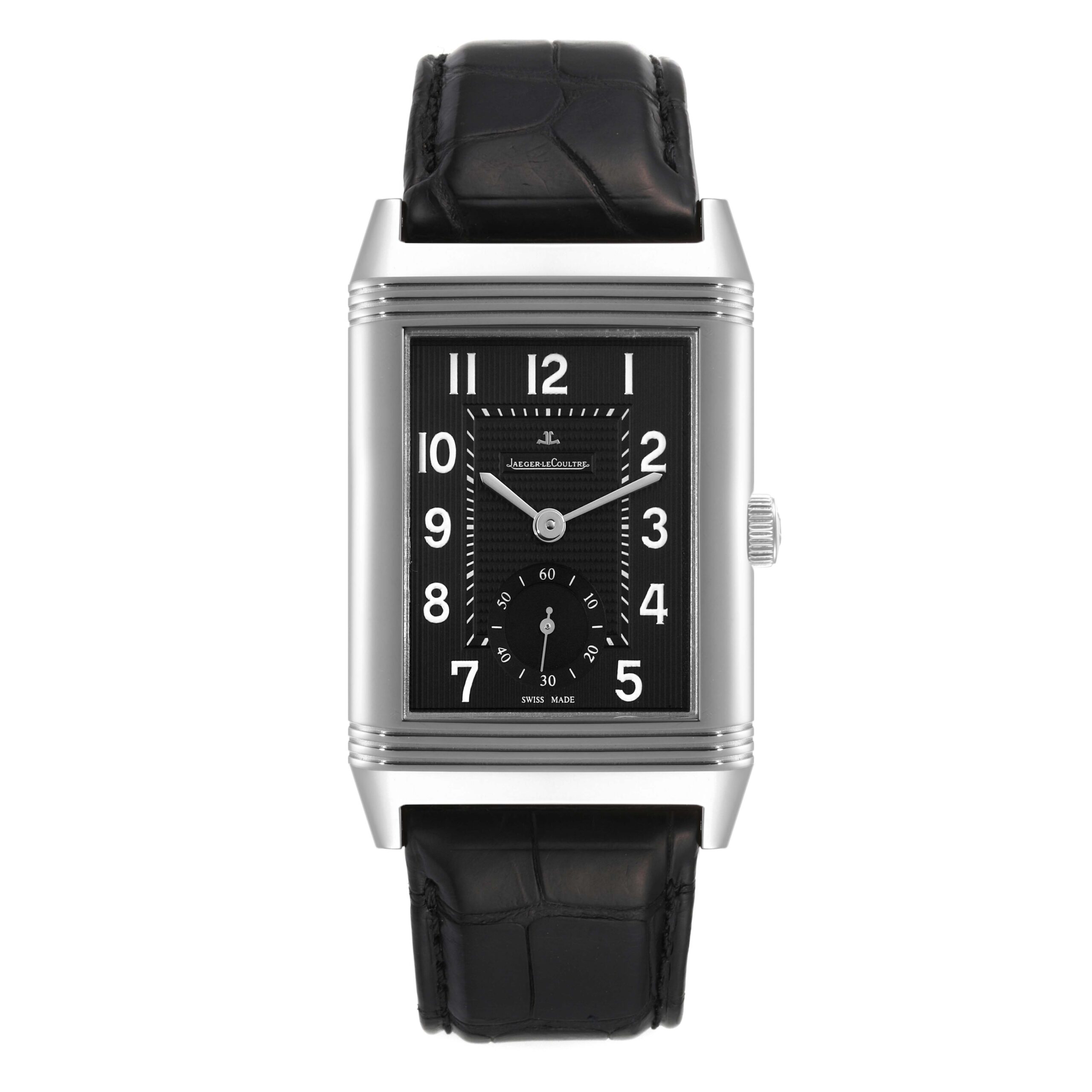 Jaeger LeCoultre Reverso Grande Steel Mens Watch 273.8.04 Q3738470