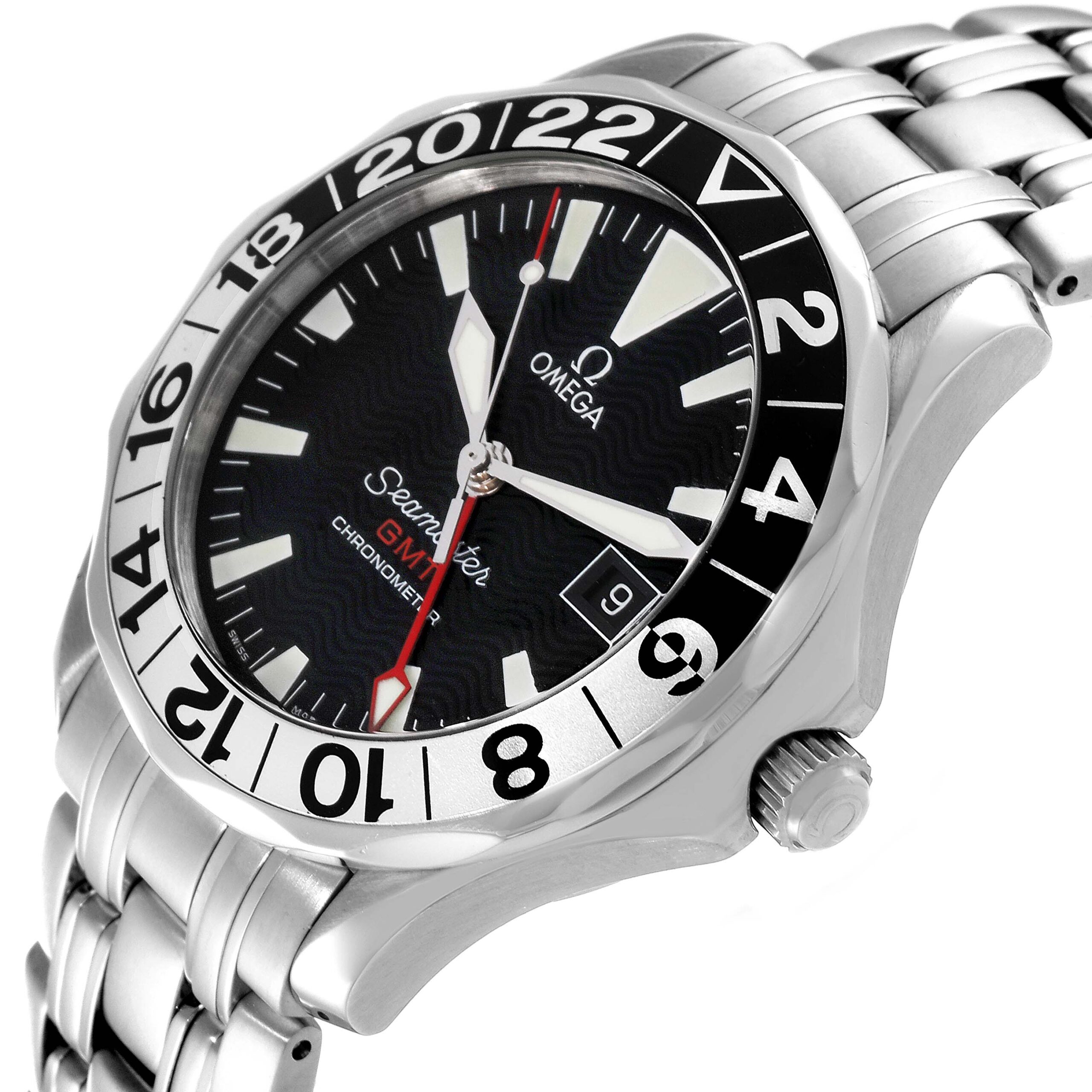 Omega Seamaster GMT 50th Anniversary Steel Mens Watch 2234.50.00