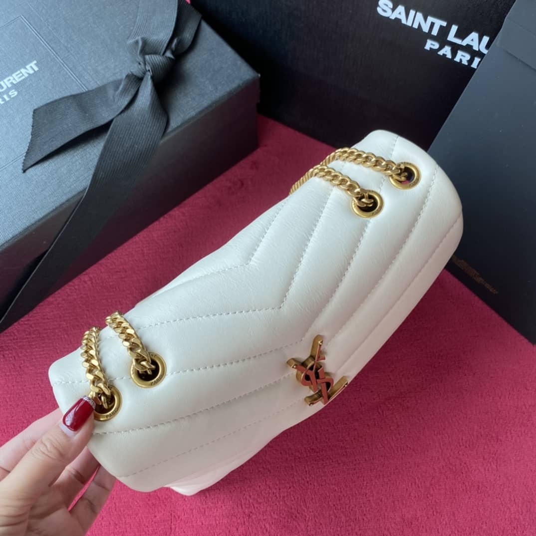 Saint Laurent Bag Dupe Loulou Small Quilted “Y” Leather Replica Bag