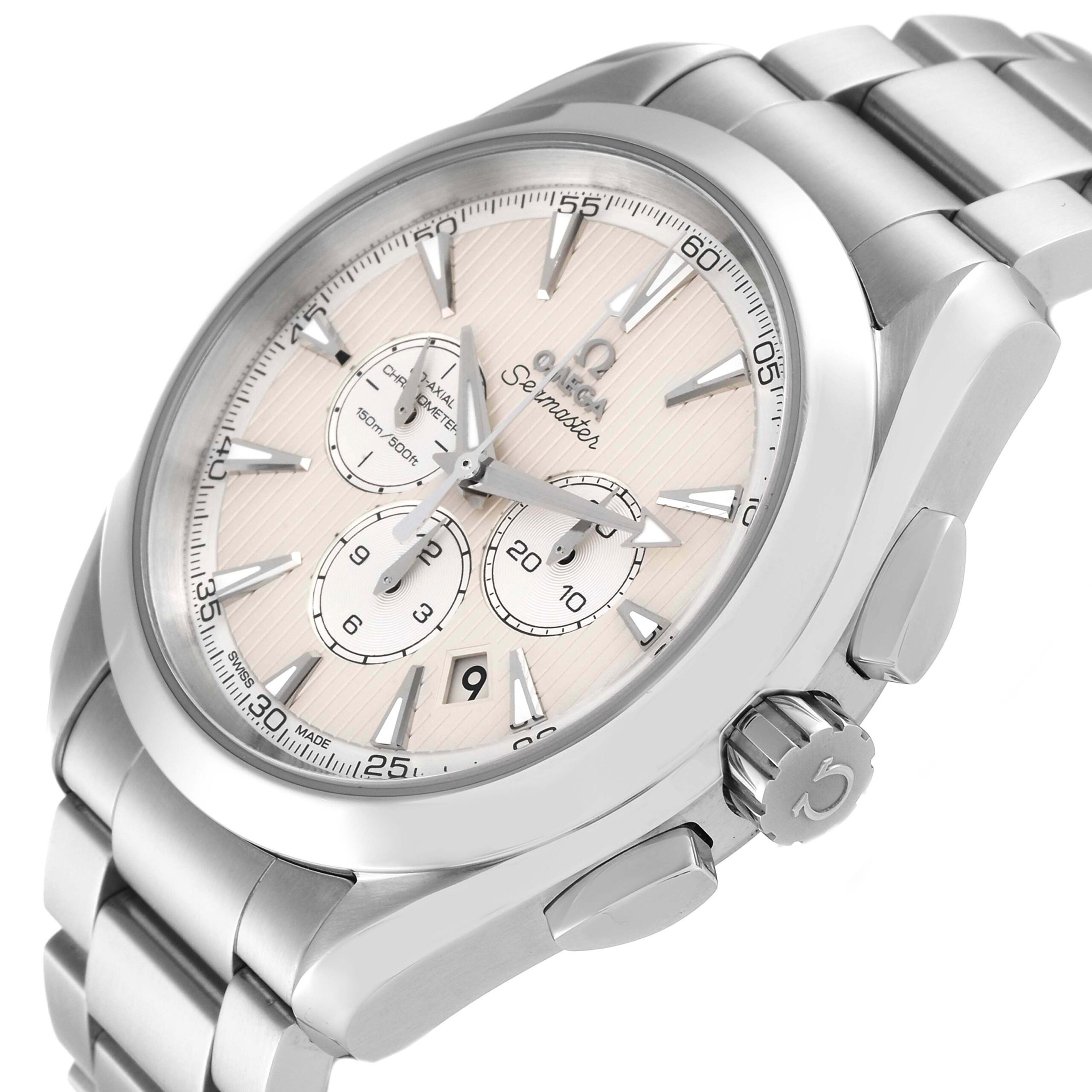 Omega Seamaster Aqua Terra Co-Axial Chrono Watch 231.10.44.50.09.001 Box Card