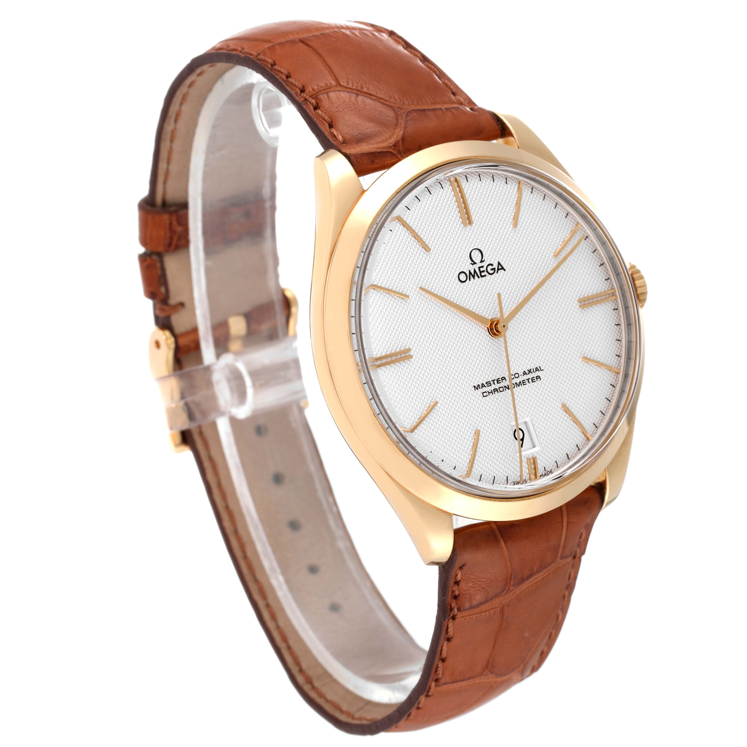 Omega DeVille Tresor Yellow Gold Co-Axial Mens Watch 432.53.40.21.02.001