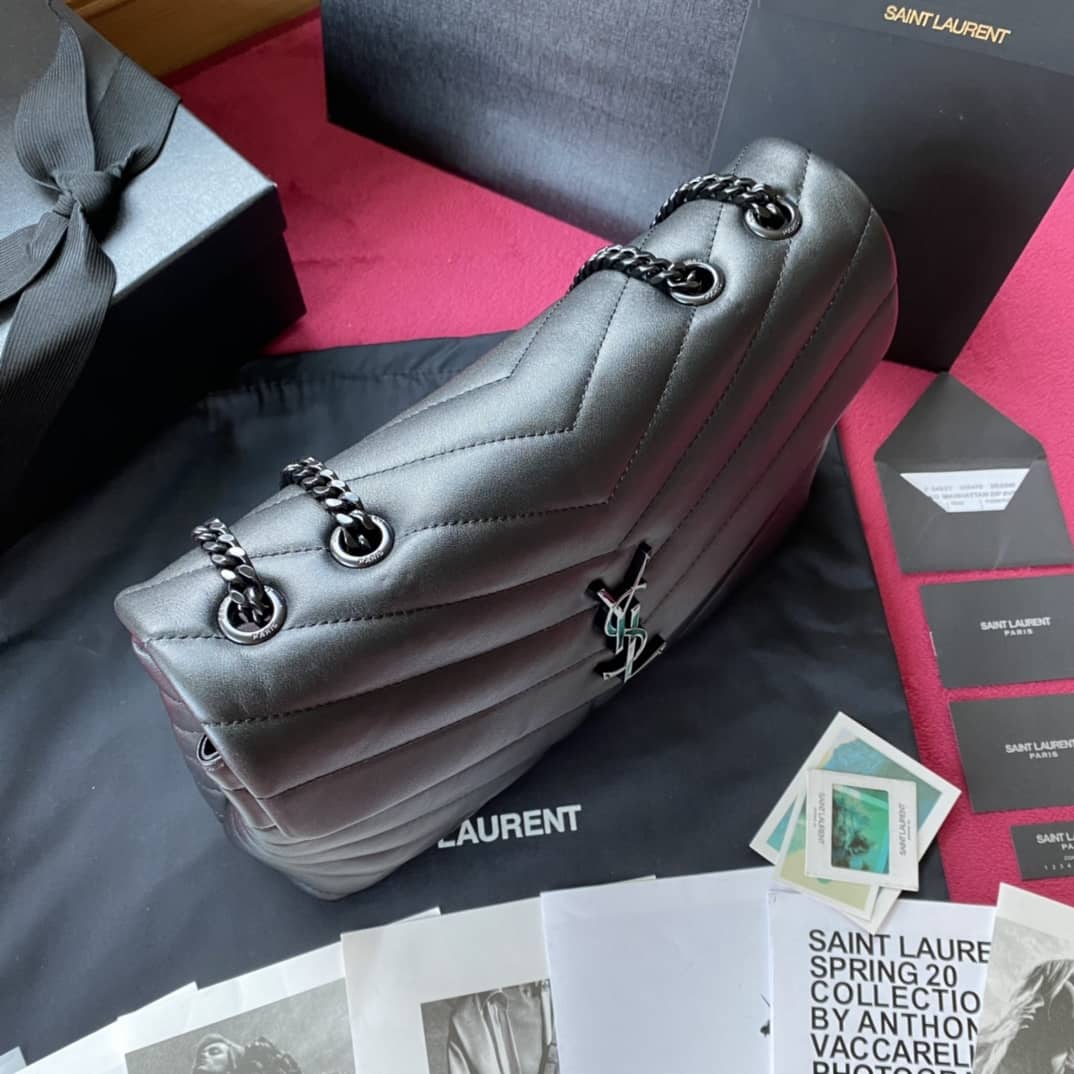 YSL Loulou Medium Quilted “Y” Leather Replica Bag