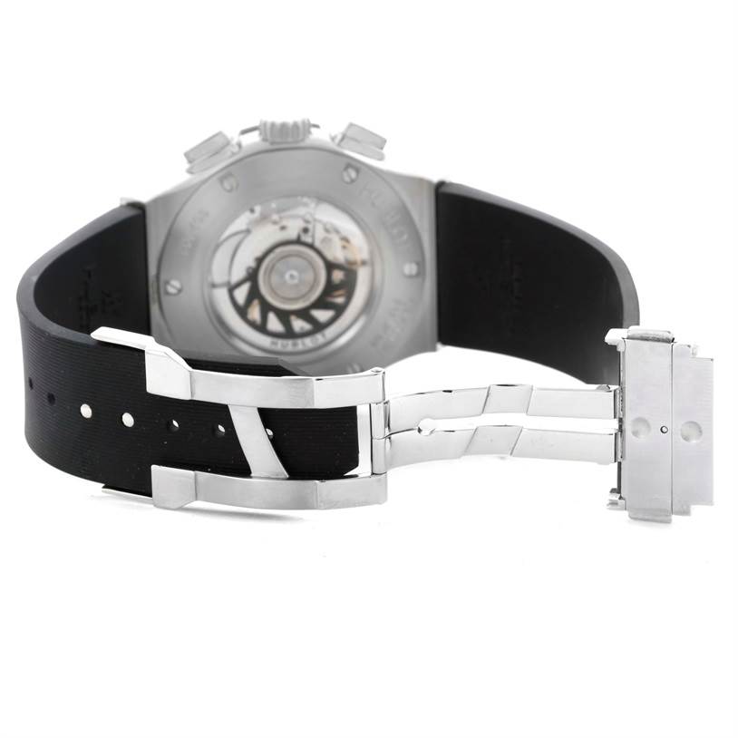 Hublot Classic Fusion Black Dial Rubber Titanium Watch 521.NX.1170.RX