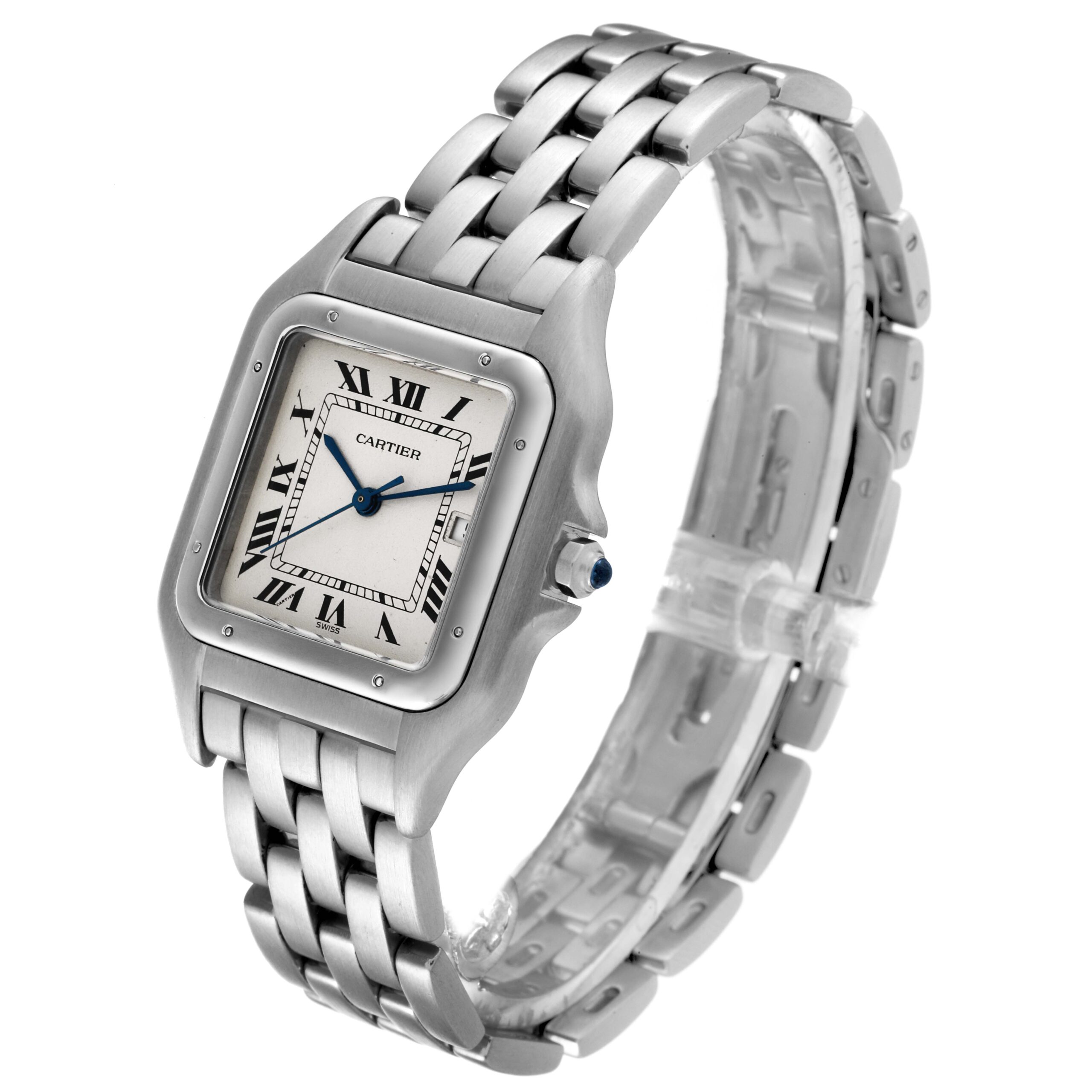 Cartier Panthere Jumbo 29mm Stainless Steel Mens Watch W25032P5