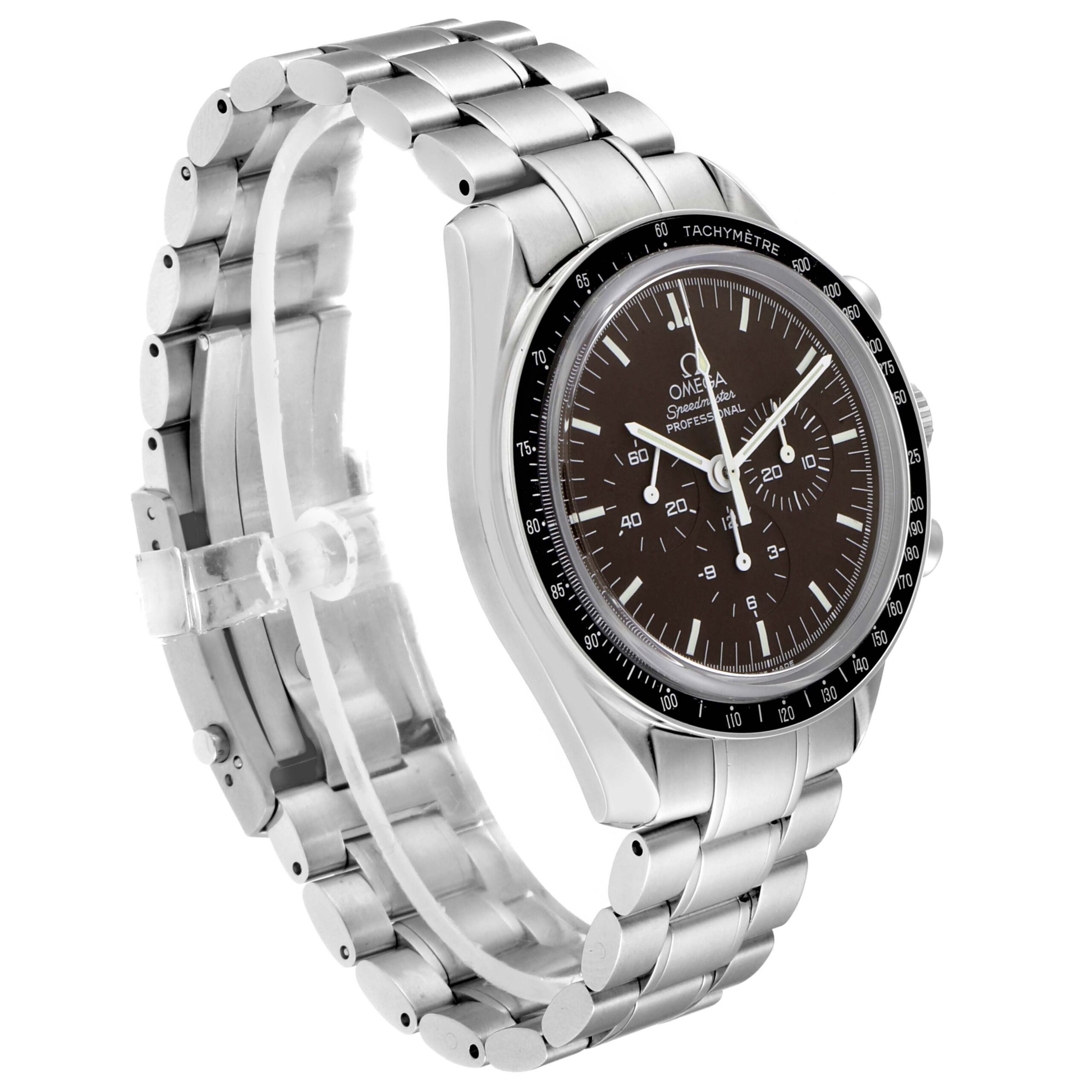 Omega Speedmaster Brown Dial Steel Mens Watch 311.30.42.30.13.001 Box Card