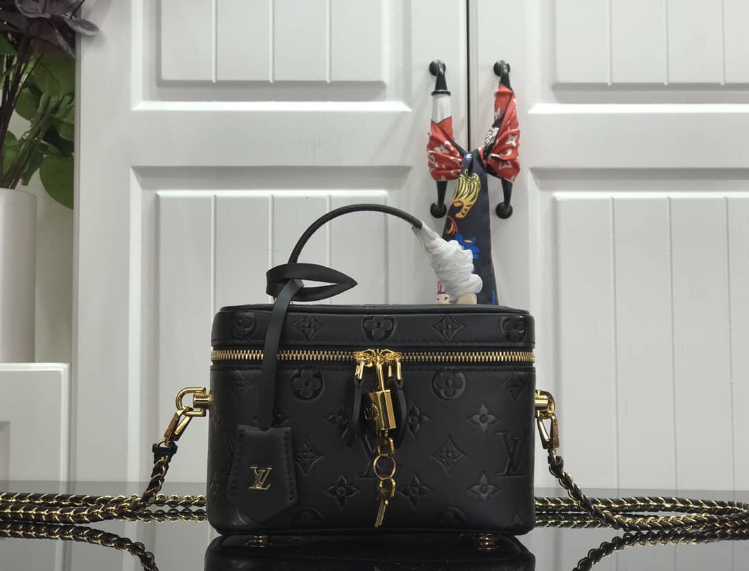 Louis Vuitton Mini Beauty Case Monogram Empreinte Leather Bag Replica M44985