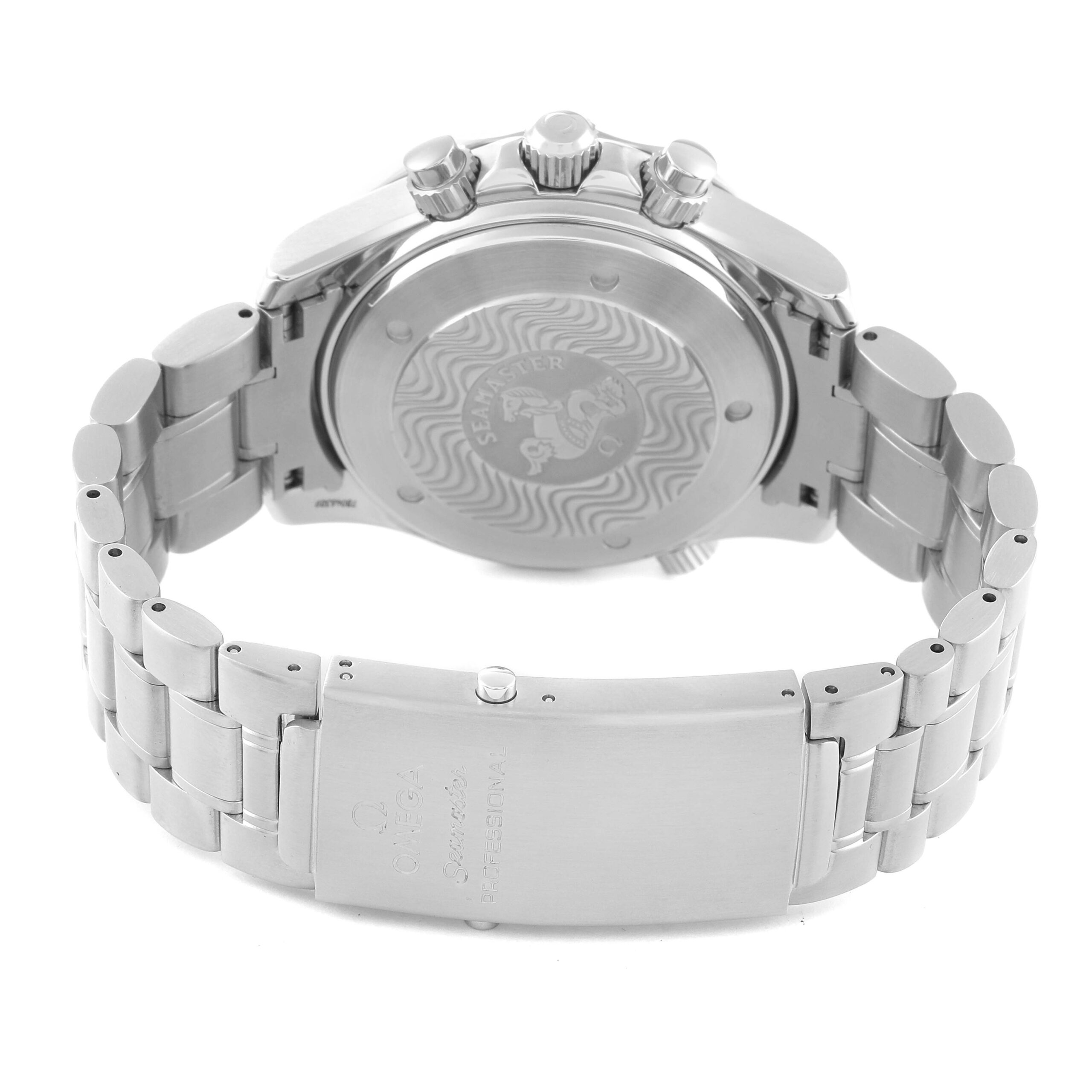 Omega Seamaster Chronograph Black Dial Steel Mens Watch 2594.52.00