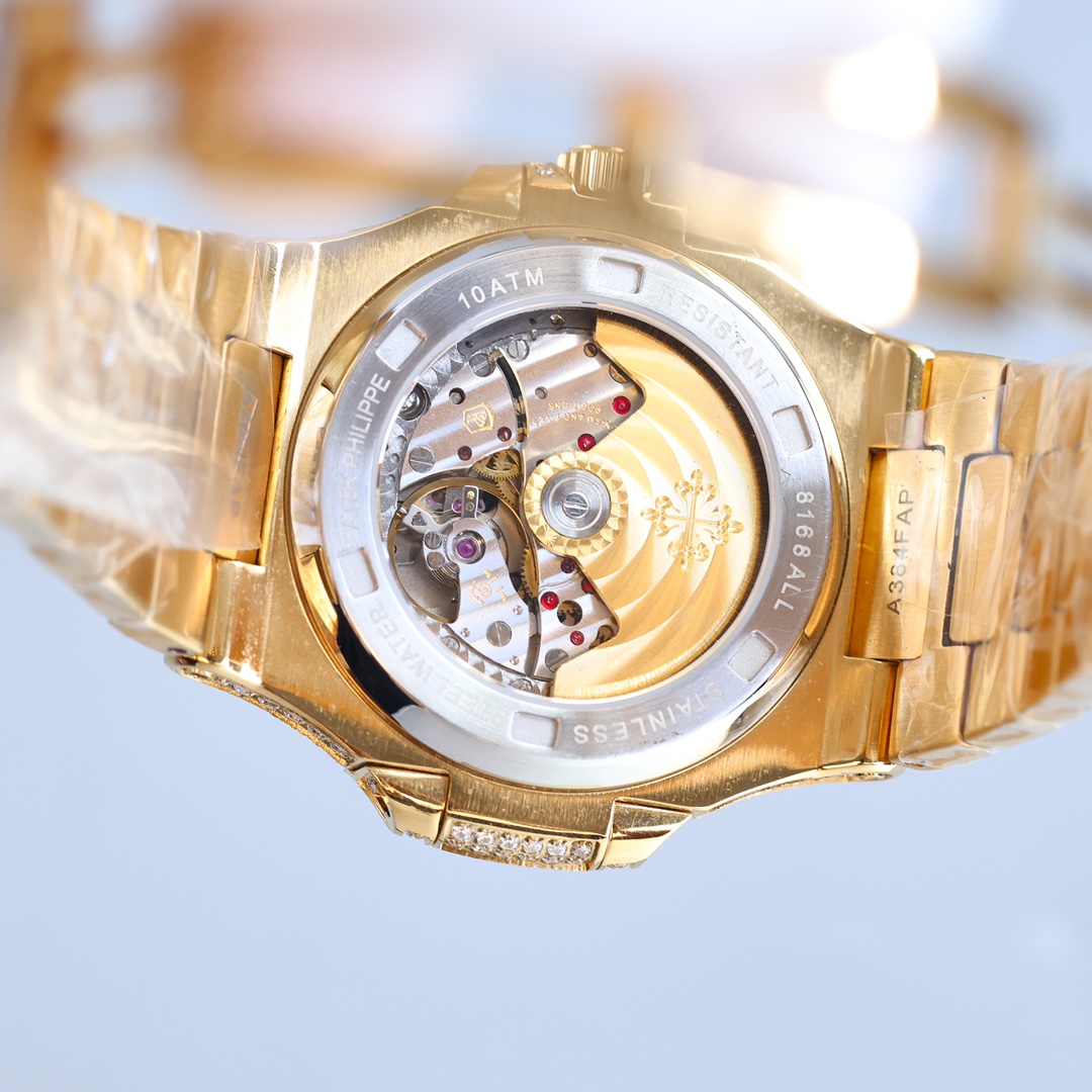 Patek Philippe Gypsophila full diamond Nautilus series 5719/1G-002