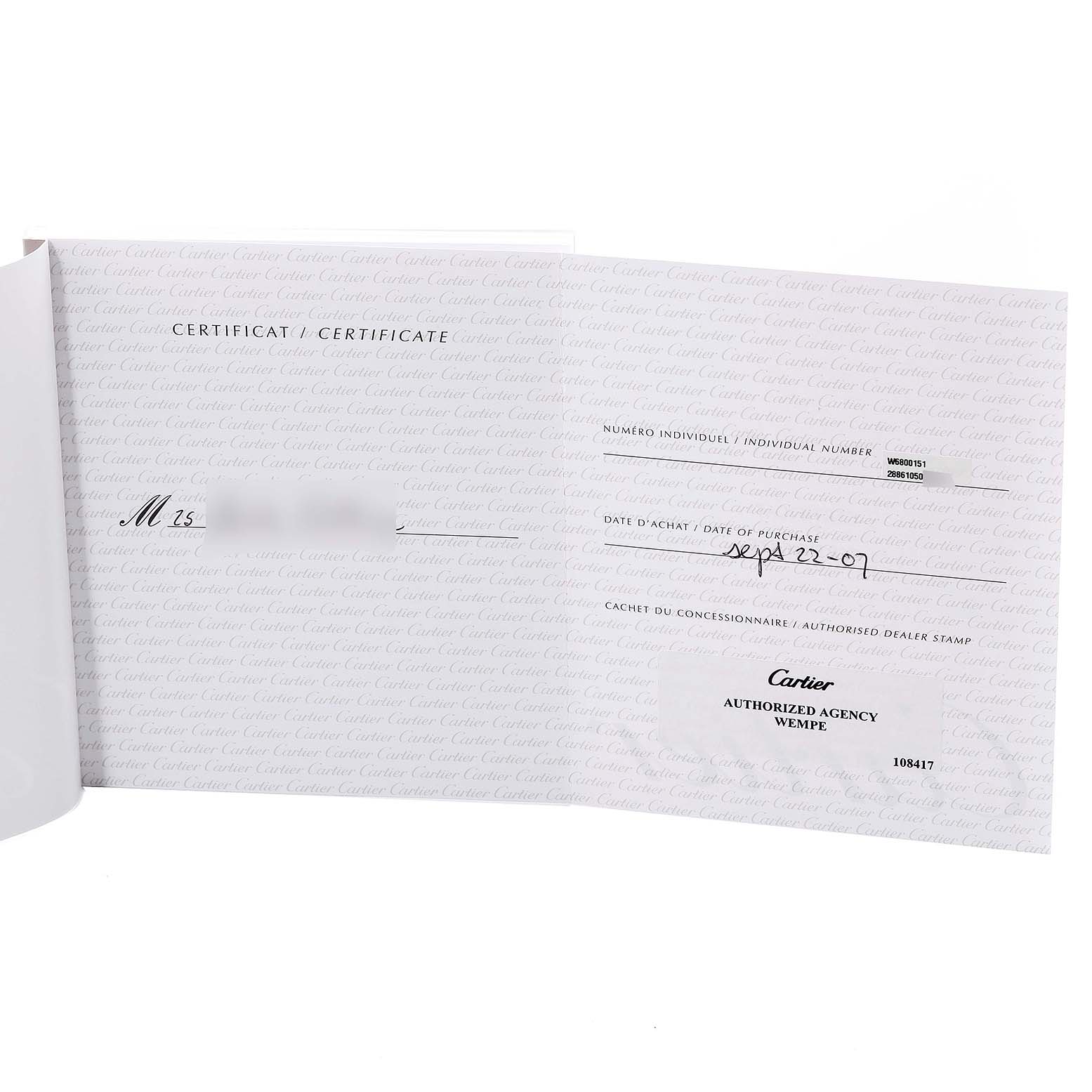 Cartier Ronde Louis 18K Rose Gold Silver Dial Ladies Watch W6800151 Box Papers