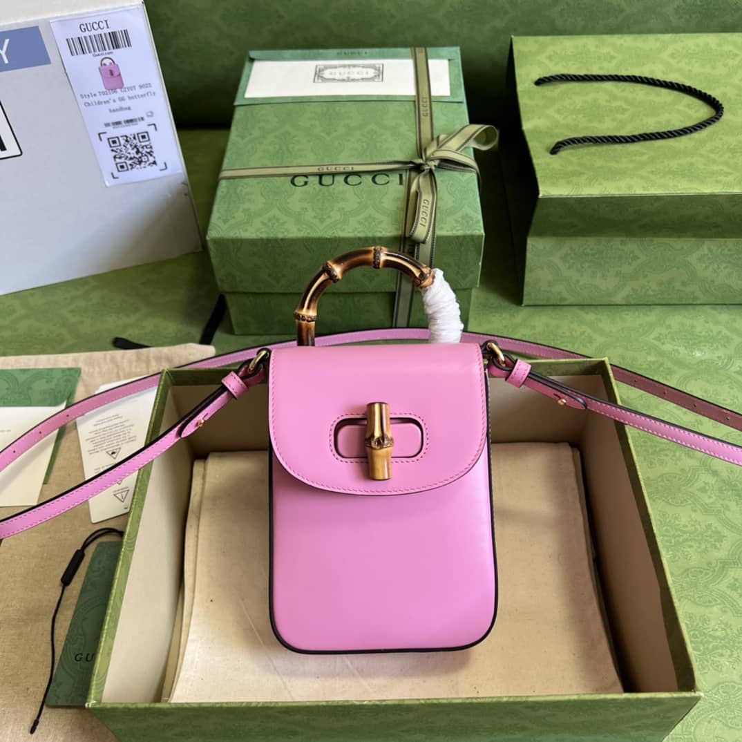 Gucci Bamboo Mini Crossbody Handbag 702106 Replica