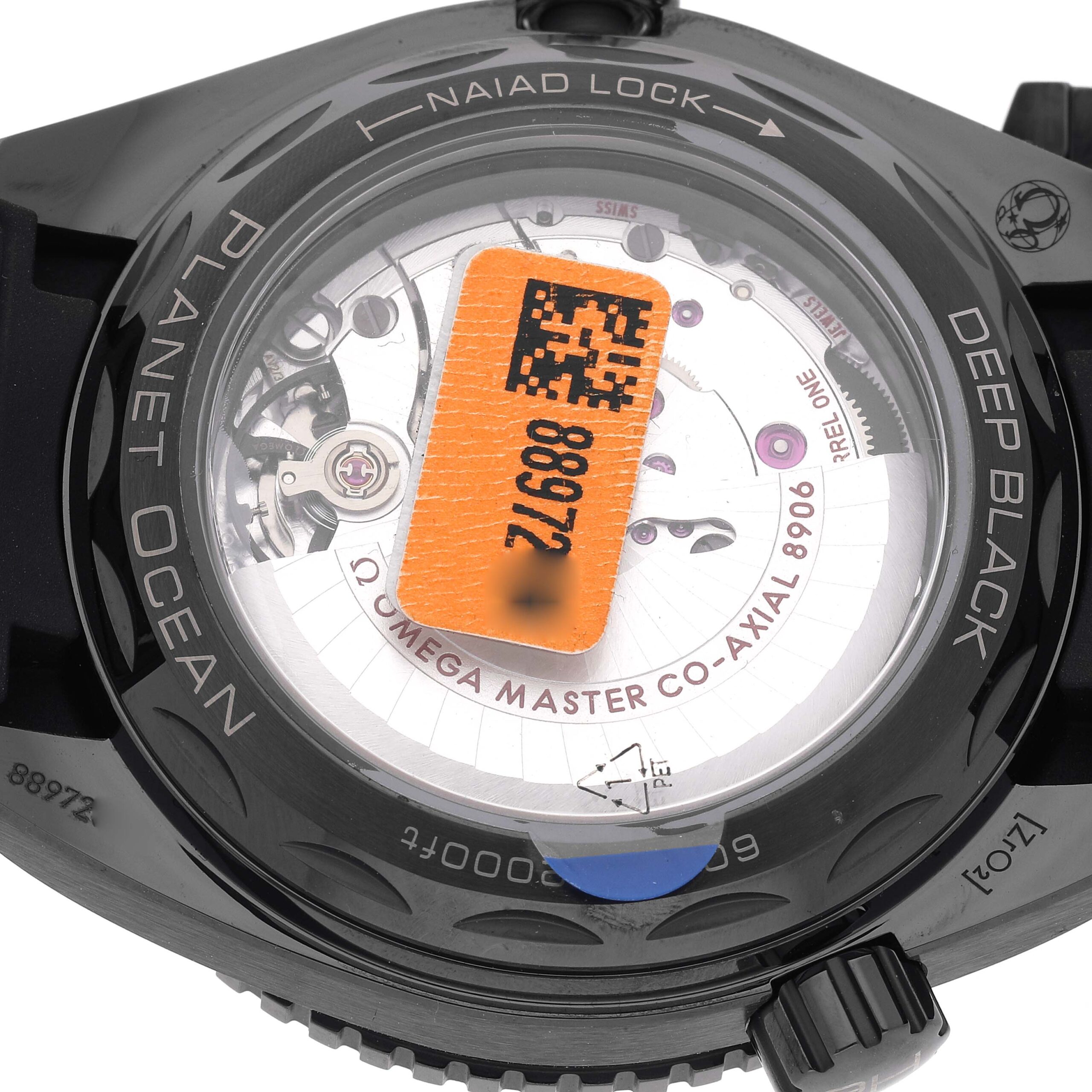 Omega Planet Ocean GMT 600M Ceramic Mens Watch 215.82.46.22.01.001 Unworn