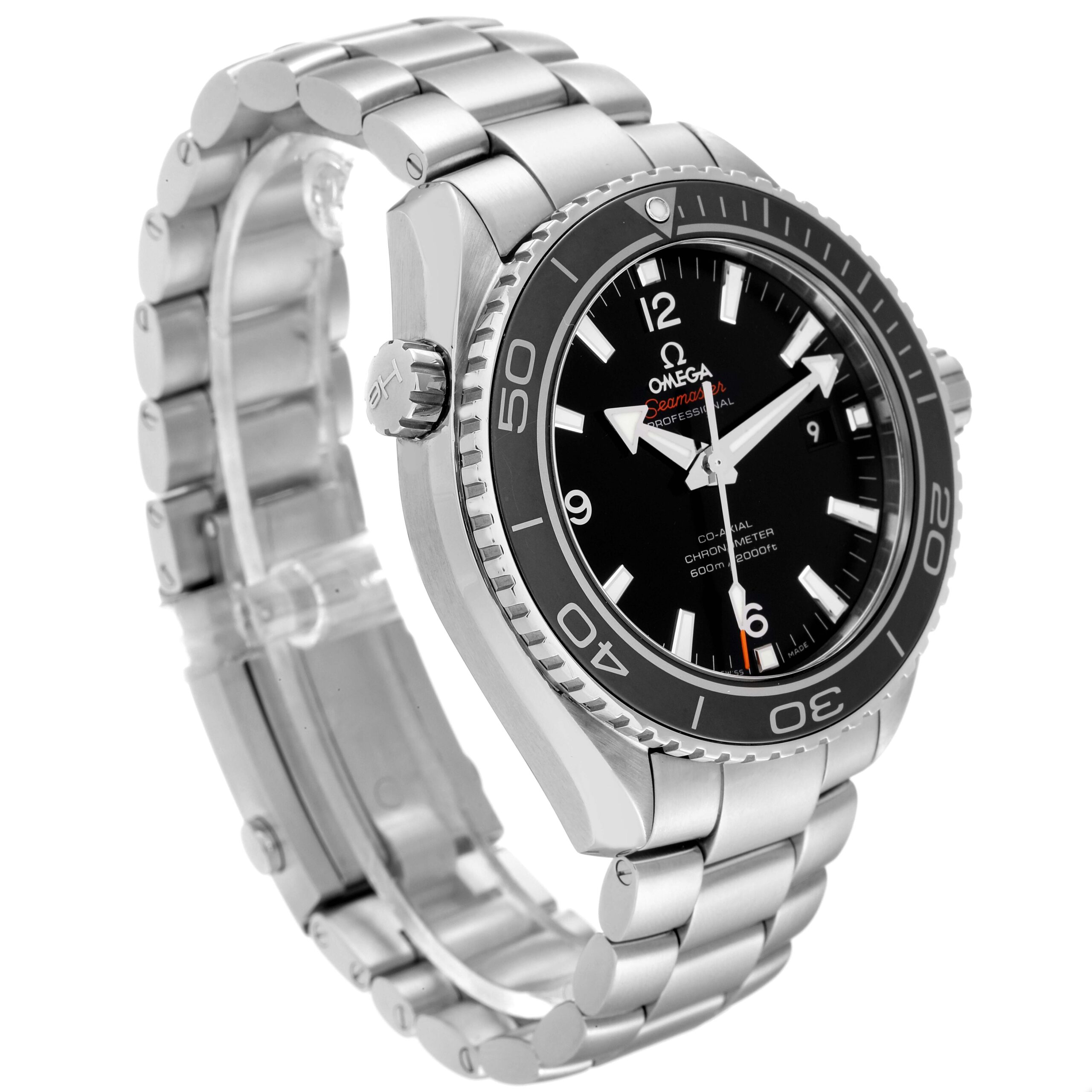 Omega Seamaster Planet Ocean 600M Steel Mens Watch 232.30.46.21.01.001 Box Card