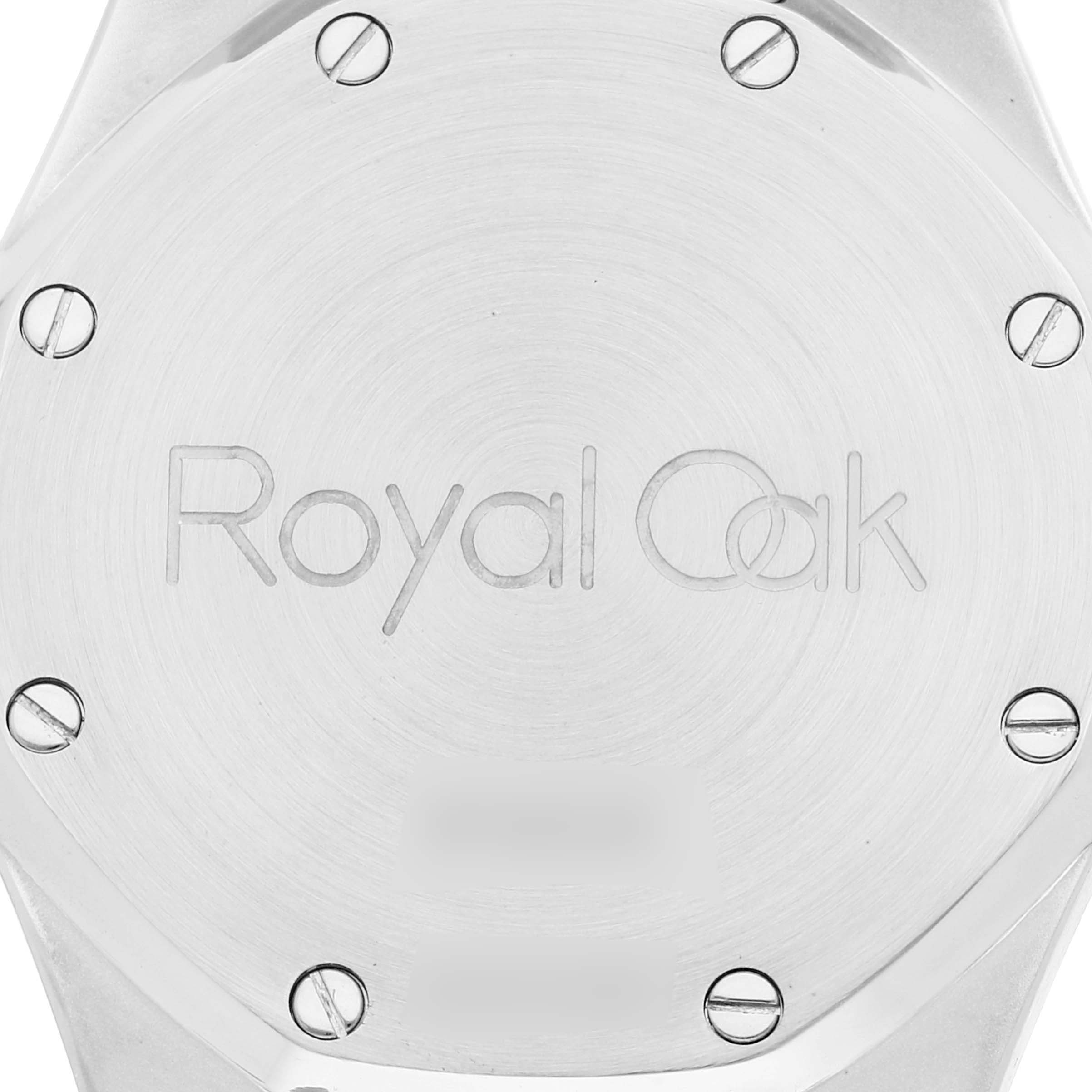 Audemars Piguet Royal Oak White Dial Steel Mens Watch 14790ST