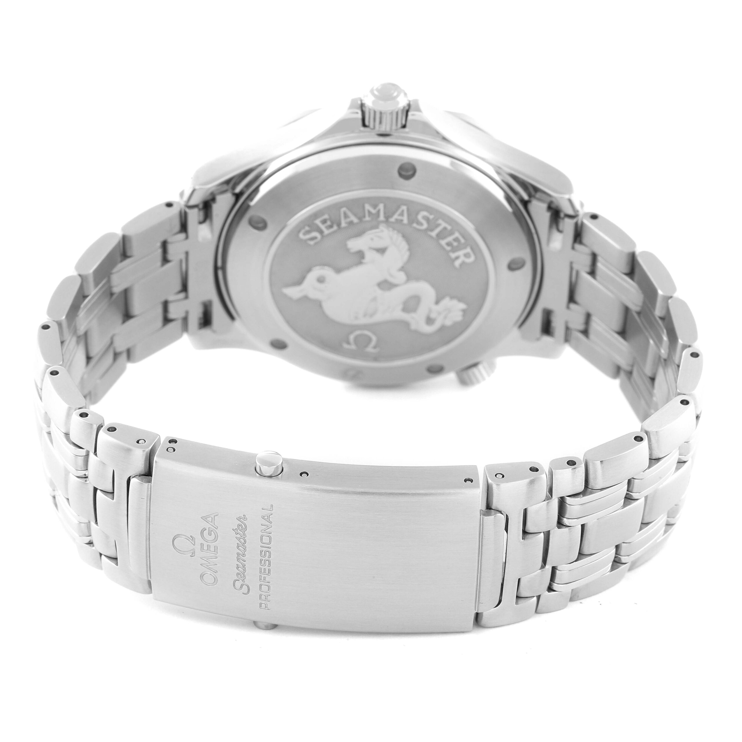 Omega Seamaster Black Dial Steel Mens Watch 212.30.41.20.01.002 Box Card