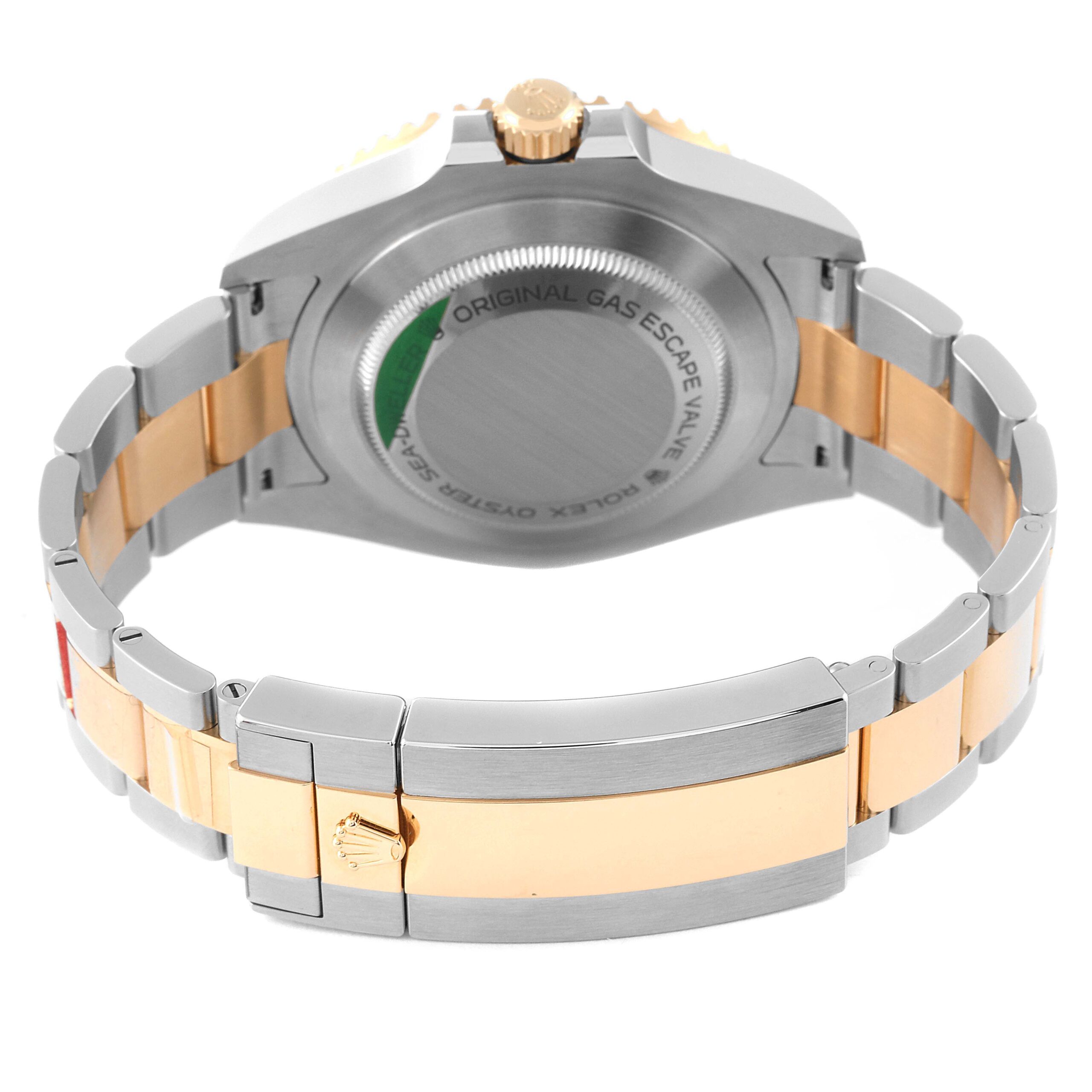 Rolex Seadweller Black Dial Steel Yellow Gold Mens Watch 126603 Unworn