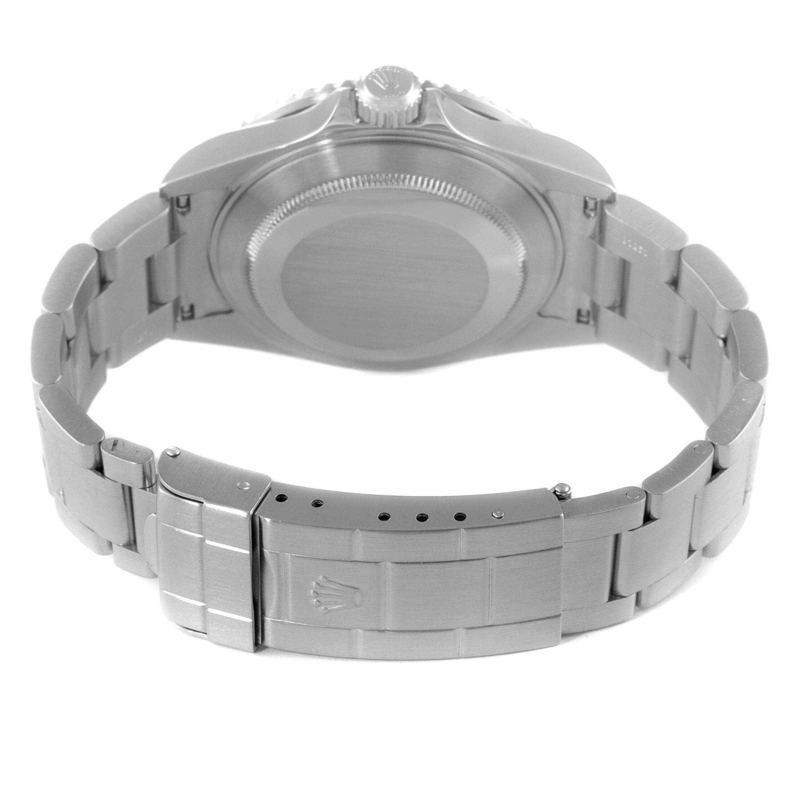 Rolex Submariner Kermit Green Bezel Flat 4 Steel Mens Watch 16610LV