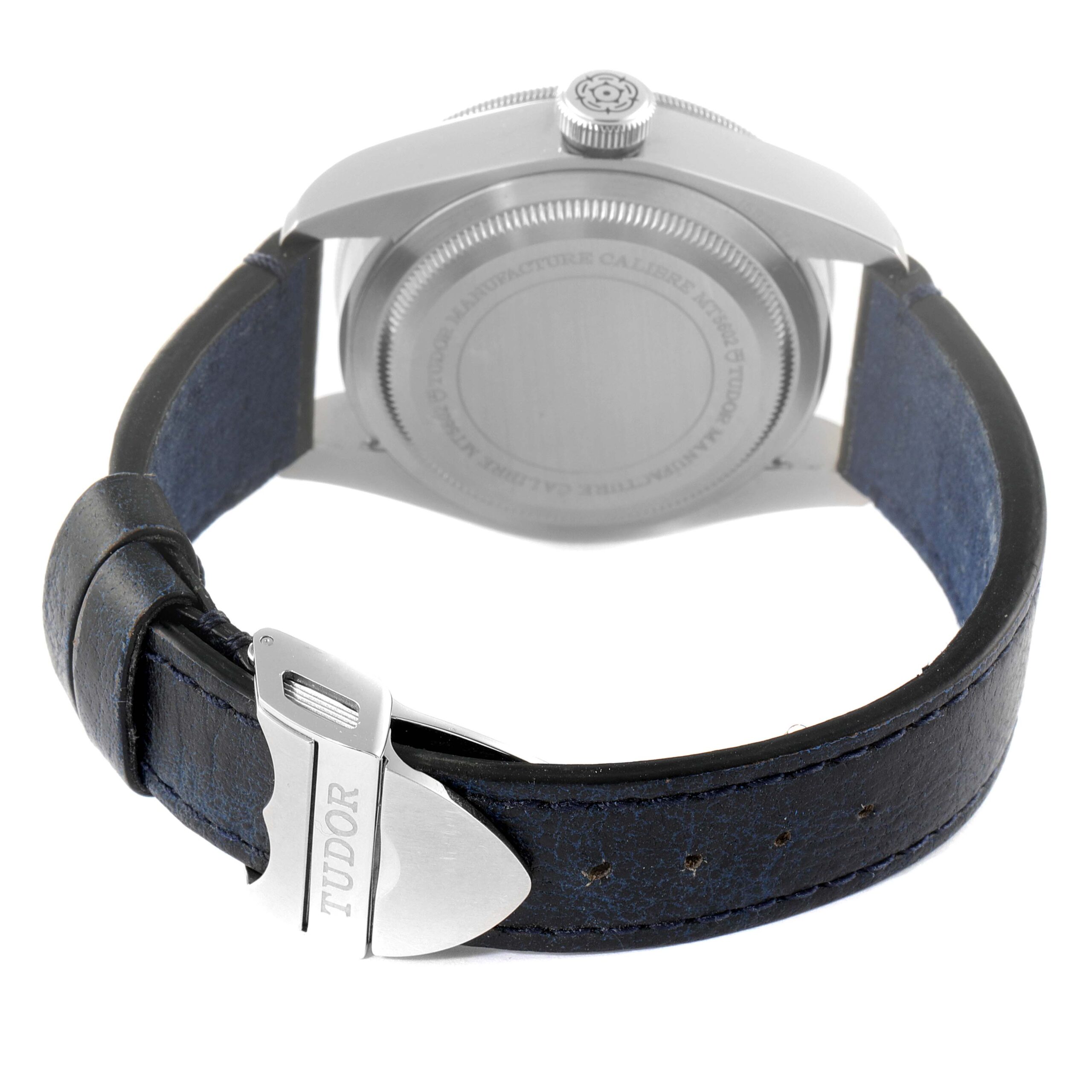 Tudor Black Bay Blue Bezel Steel Mens Watch 79230