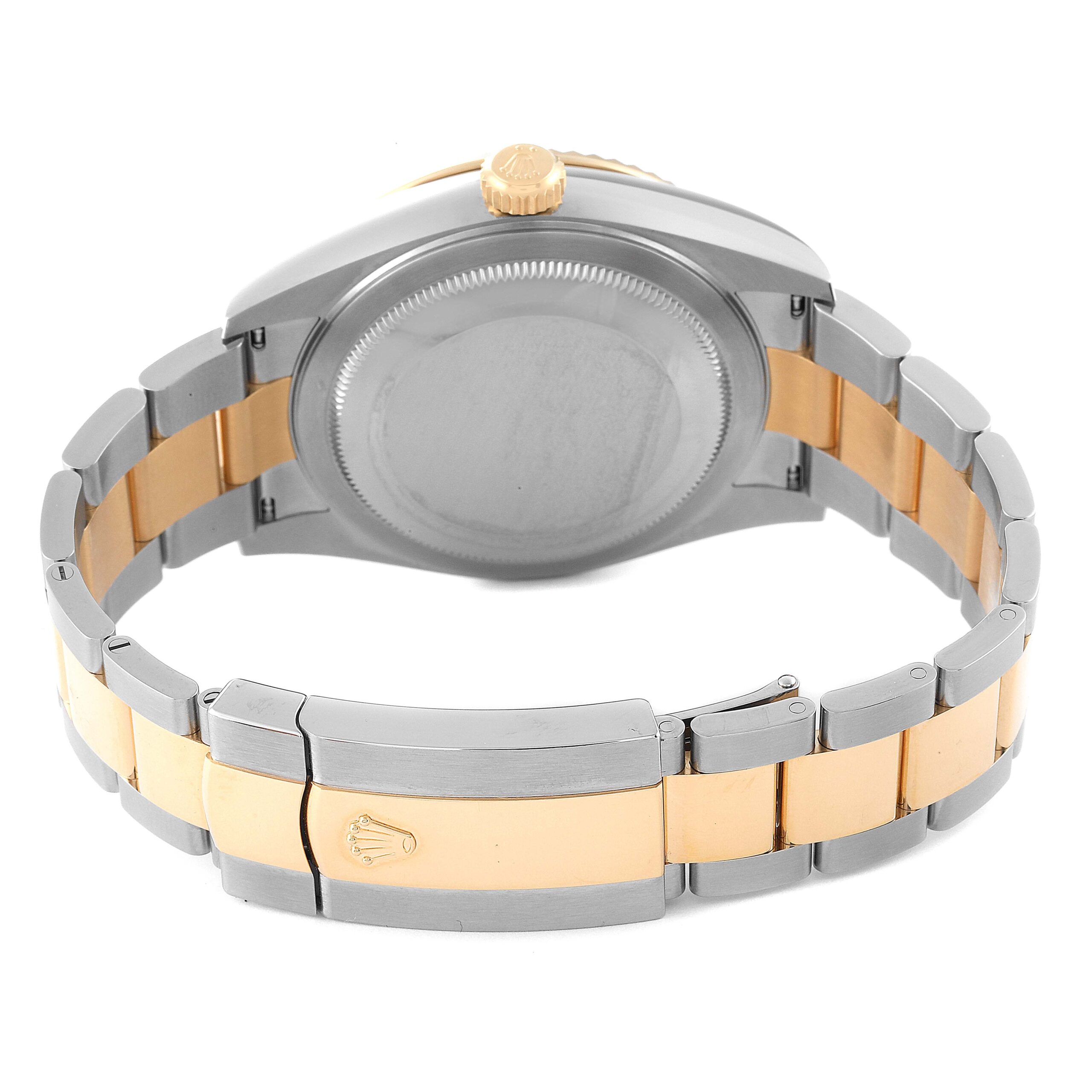 Rolex Sky Dweller Steel Yellow Gold Champagne Dial Mens Watch 326933 Unworn