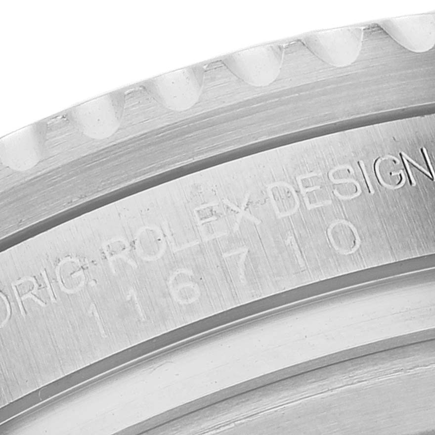 Rolex GMT Master II Batman Blue Black Ceramic Bezel Steel Watch 116710 Box Card