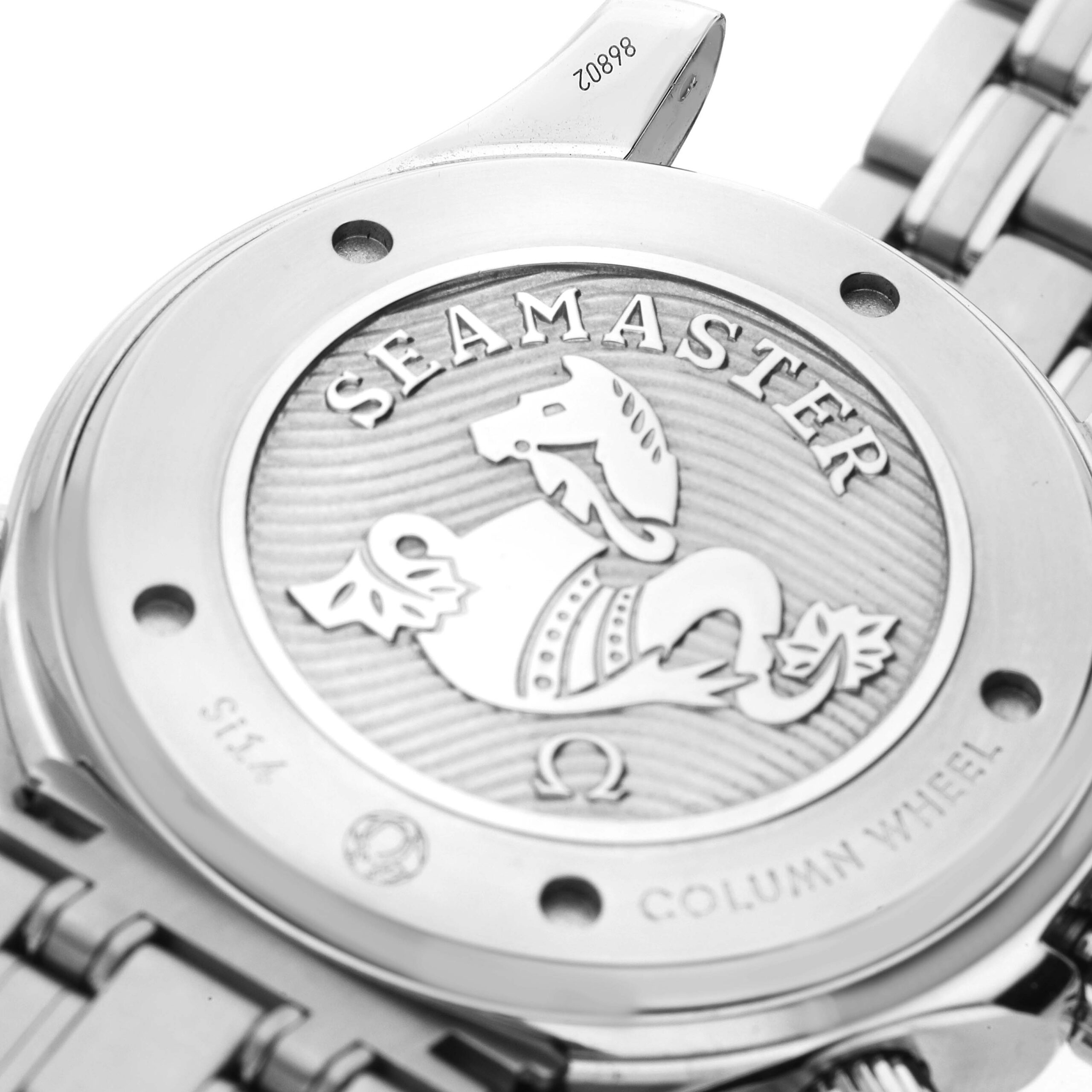 Omega Seamaster Diver Chronograph Steel Mens Watch 212.30.44.50.03.001 Box Card