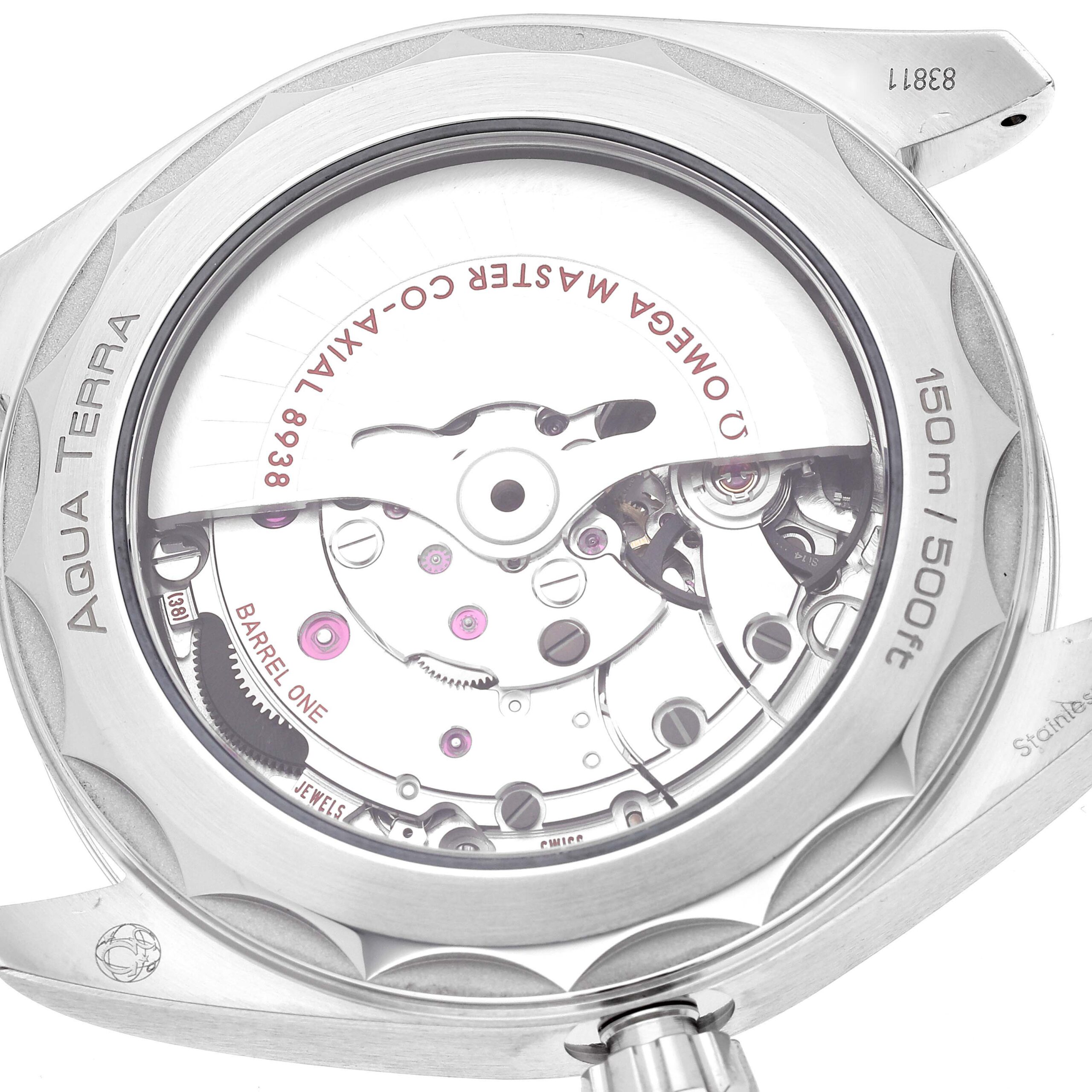 Omega Seamaster Aqua Terra Worldtimer GMT Watch 220.10.43.22.03.001 Box Card