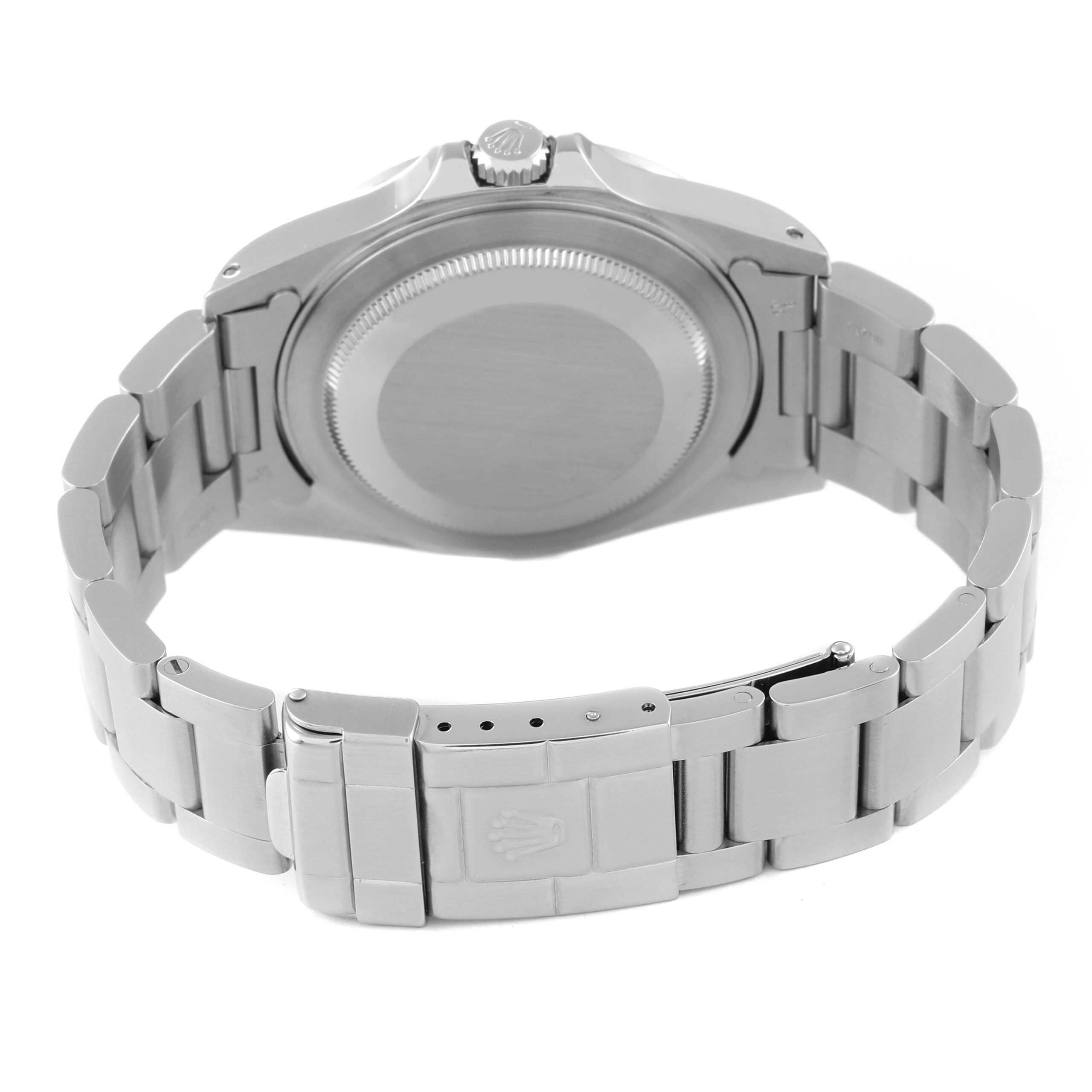 Rolex Explorer II Black Dial Steel Mens Watch 16570 Box Papers