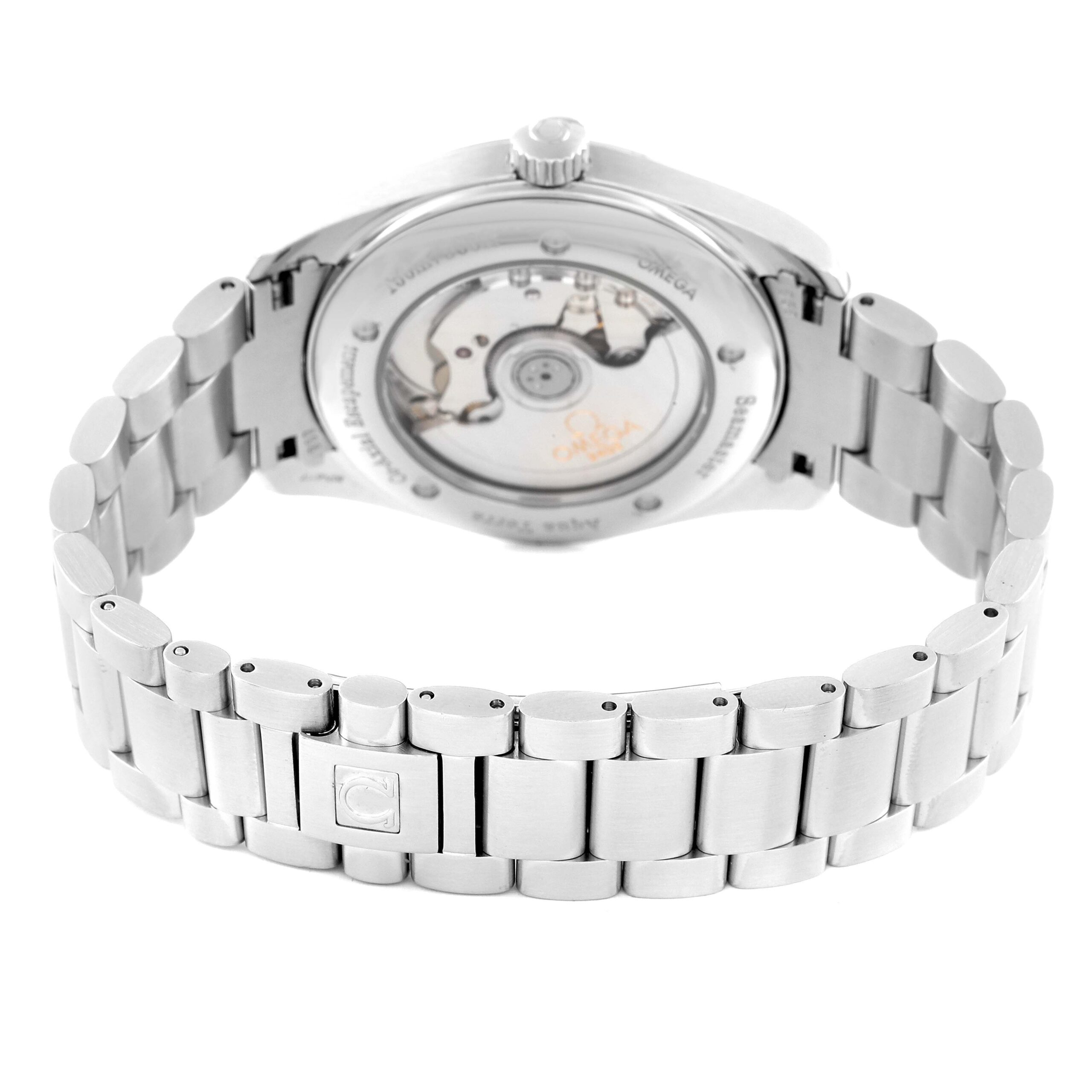 Omega Seamaster Railmaster Co-Axial Steel Mens Watch 2503.52.00 Box Card