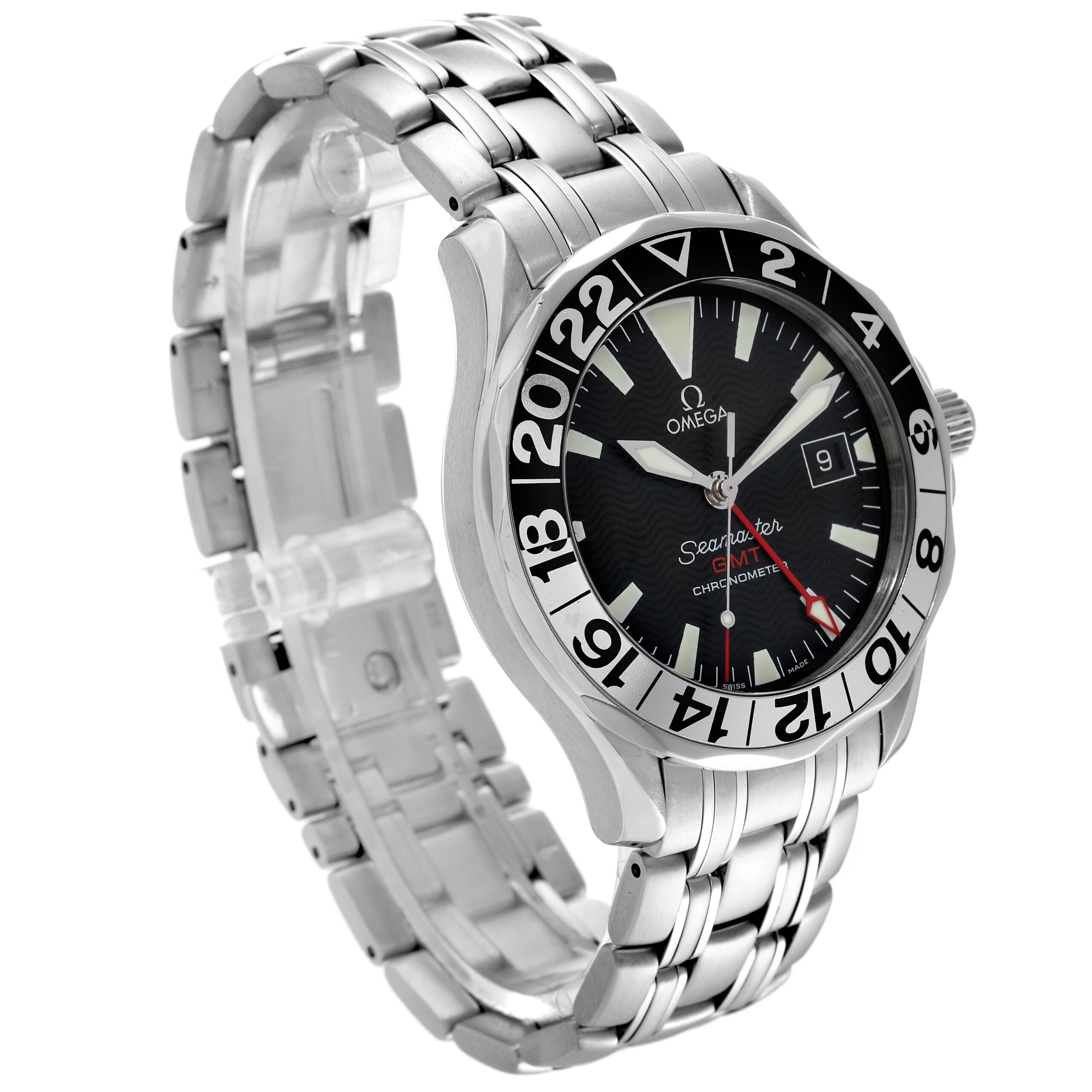 Omega Seamaster GMT 50th Anniversary Steel Mens Watch 2234.50.00