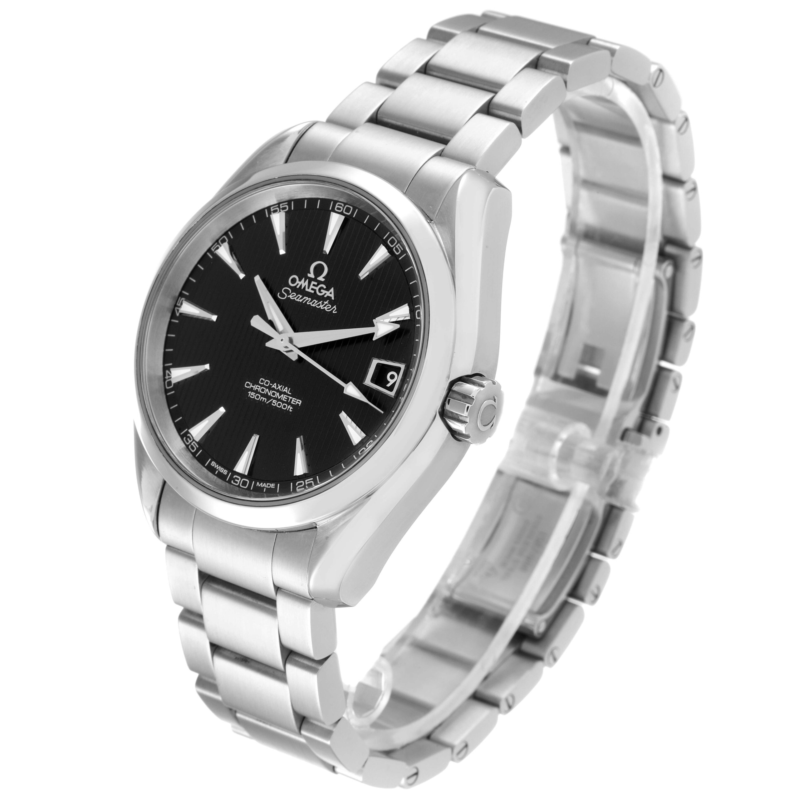 Omega Seamaster Aqua Terra Black Dial Steel Mens Watch 231.10.39.21.01.002