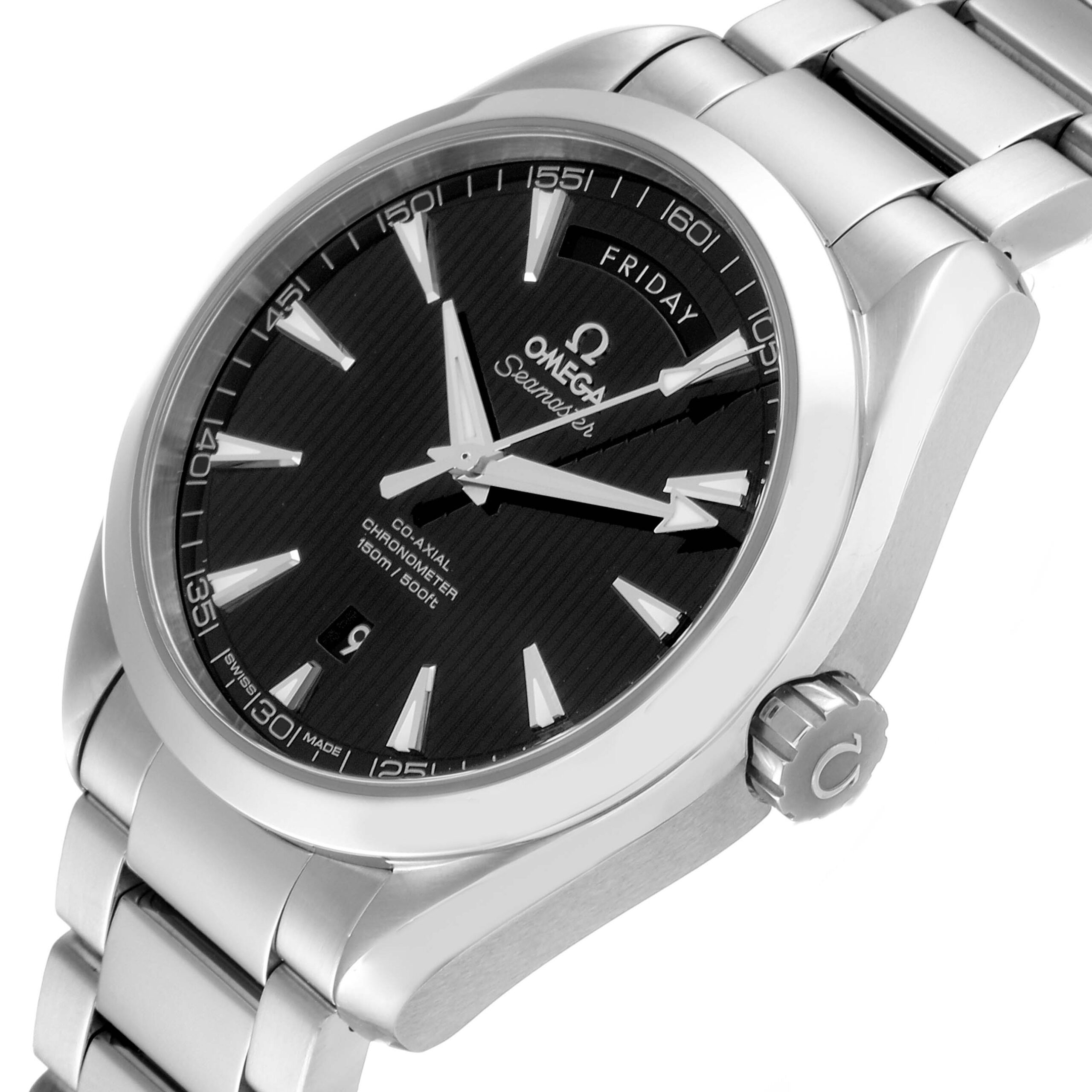 Omega Aqua Terra 150m Co-Axial Mens Watch 231.10.42.22.01.001 Box Card