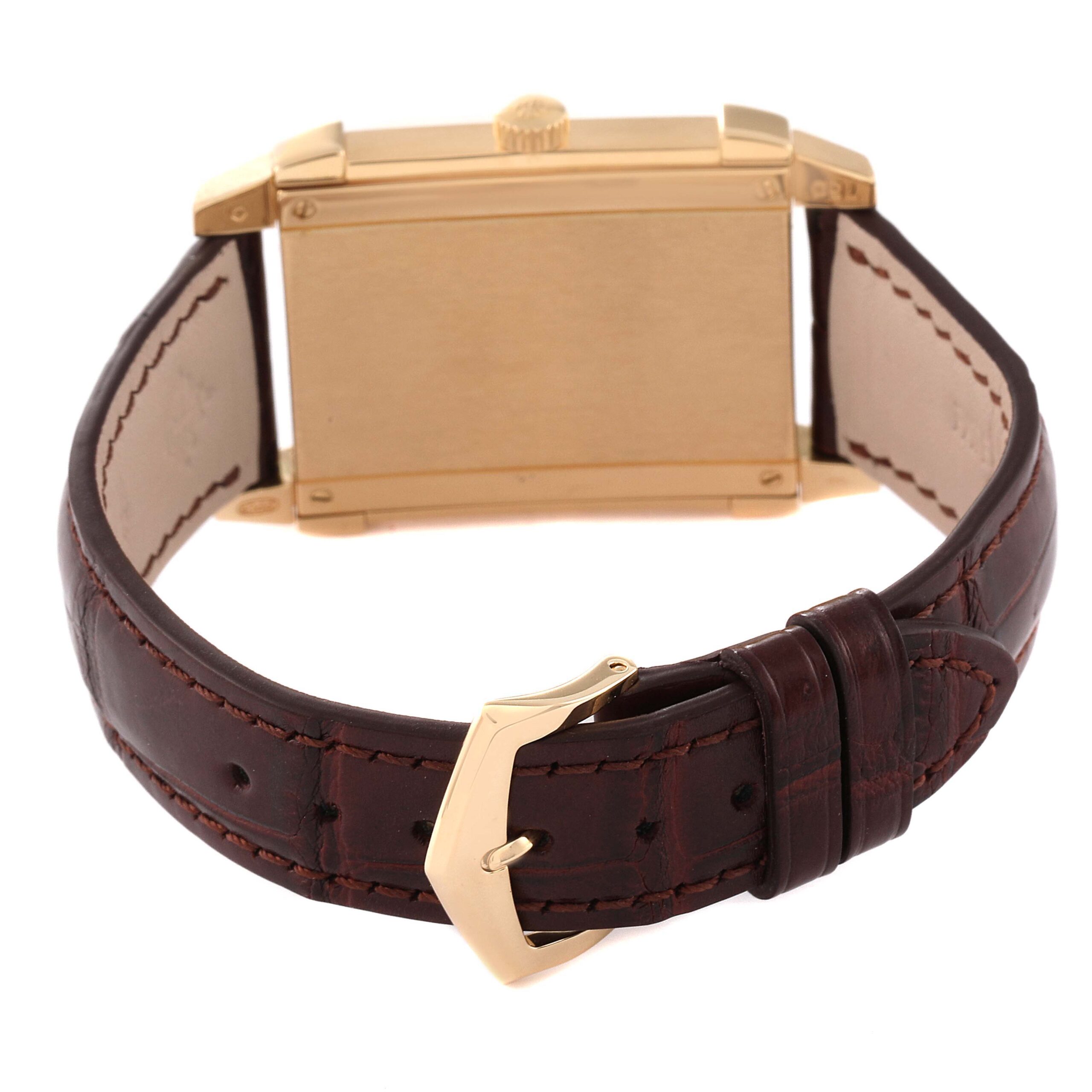 Patek Philippe Gondolo Small Seconds Yellow Gold Silver Dial Mens Watch 5111