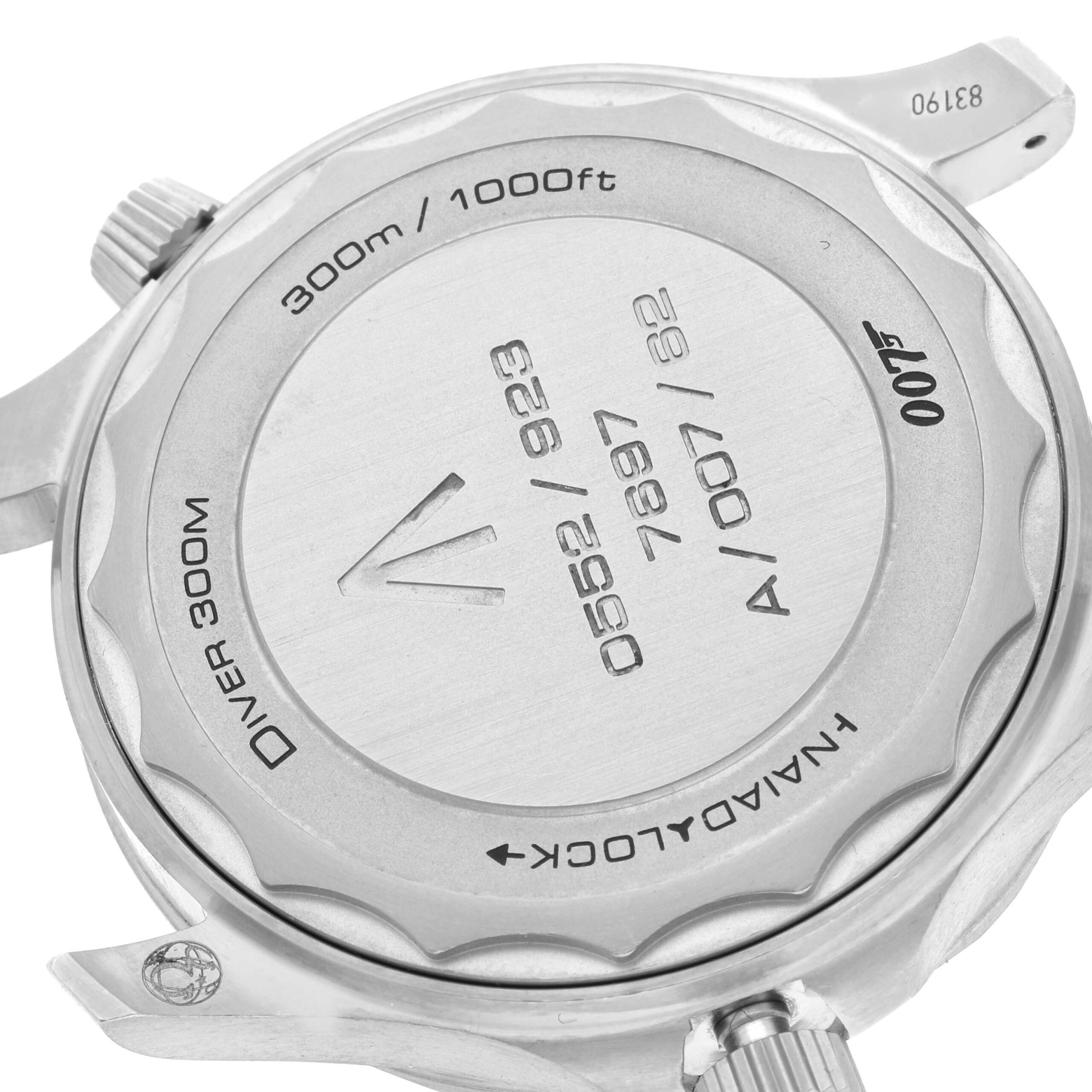 Omega Seamaster 300M 007 Edition Titanium Watch 210.90.42.20.01.001 Box Card