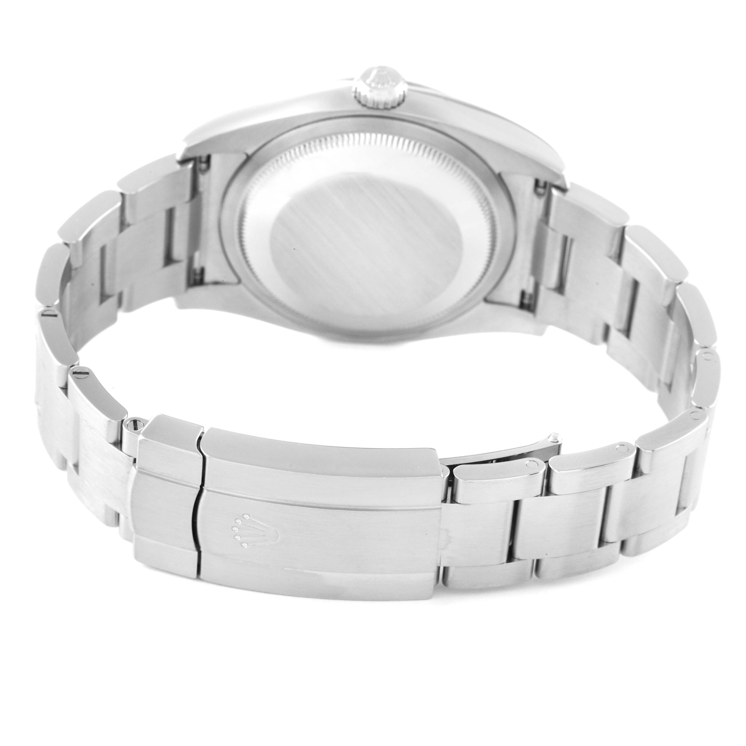 Rolex Oyster Perpetual 36 Silver Dial Steel Mens Watch 116000