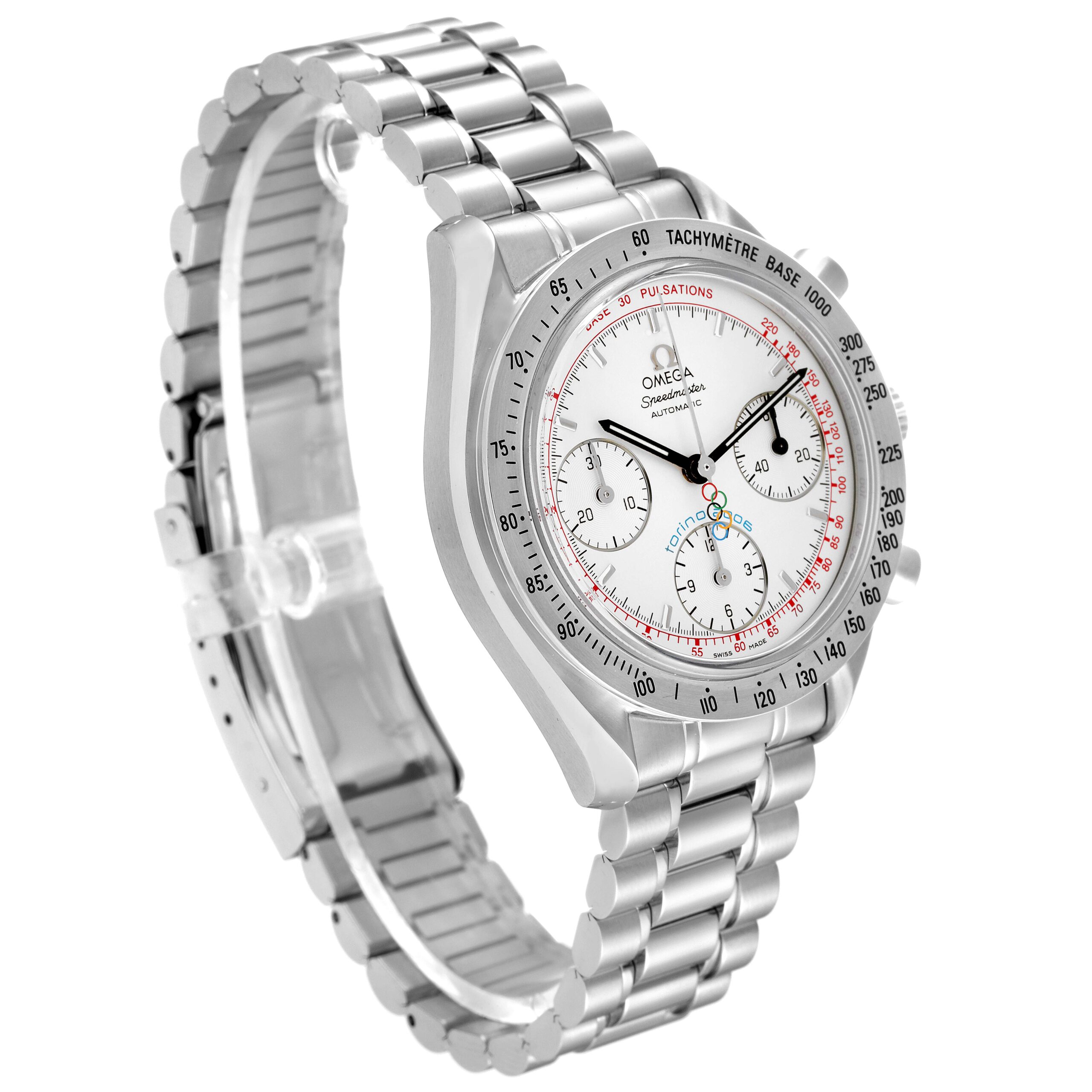 Omega Speedmaster Torino Olympics Limited Edition Mens Watch 3538.30.00 Box Card
