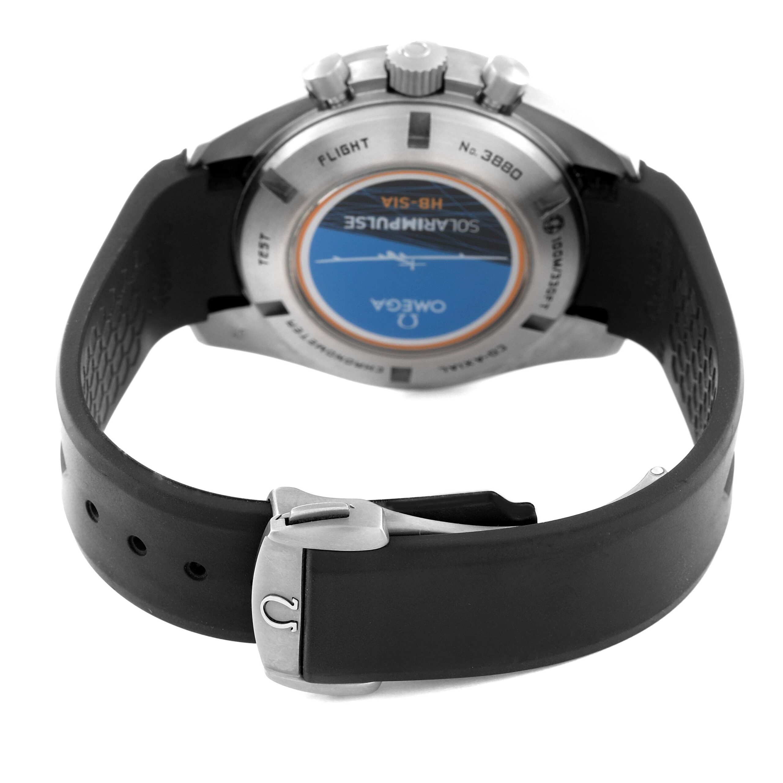 Omega Speedmaster HB-SIA GMT Titanium Watch 321.92.44.52.01.001 Box Card