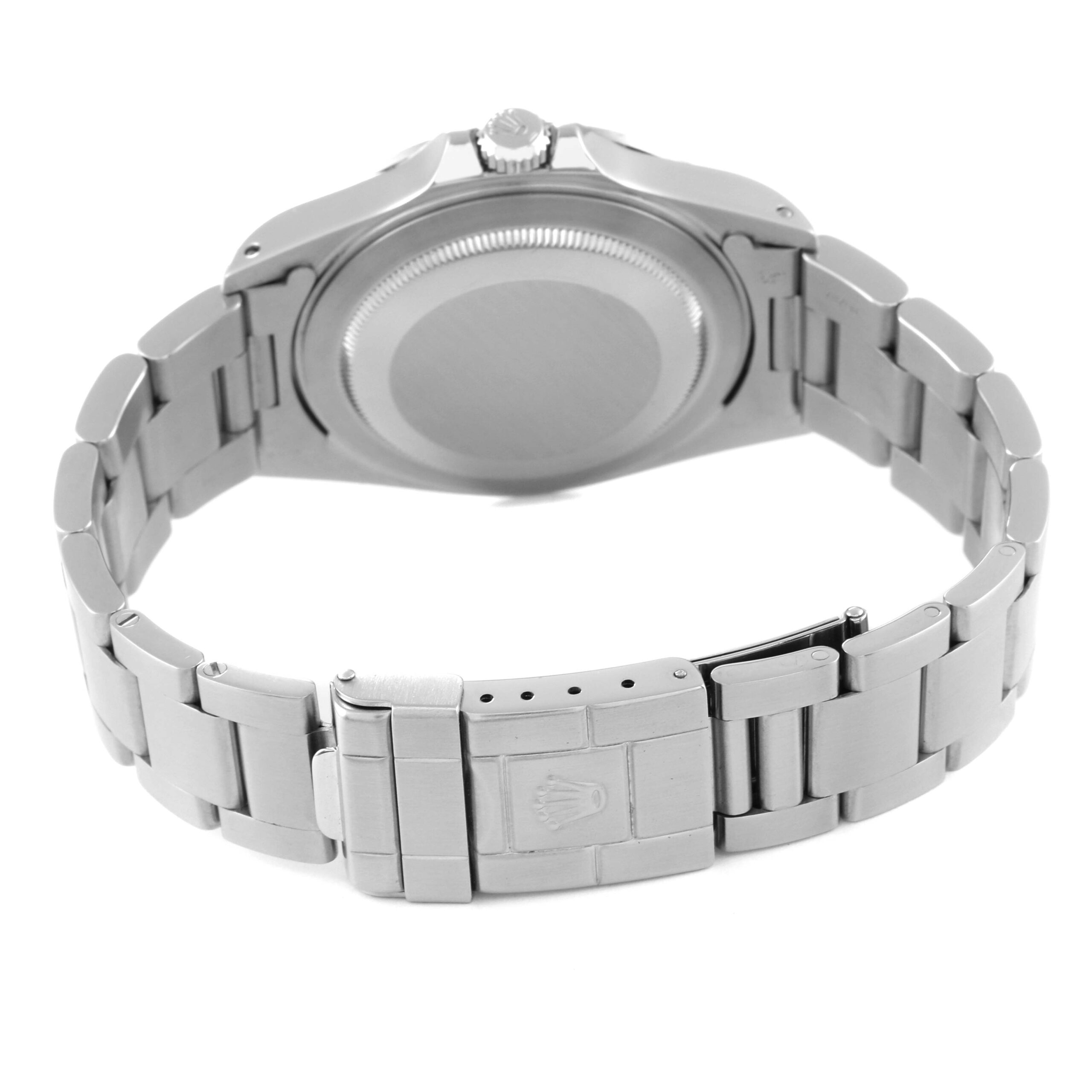 Rolex Explorer II Black Dial Parachrom Hairspring Mens Watch 16570 Box Papers