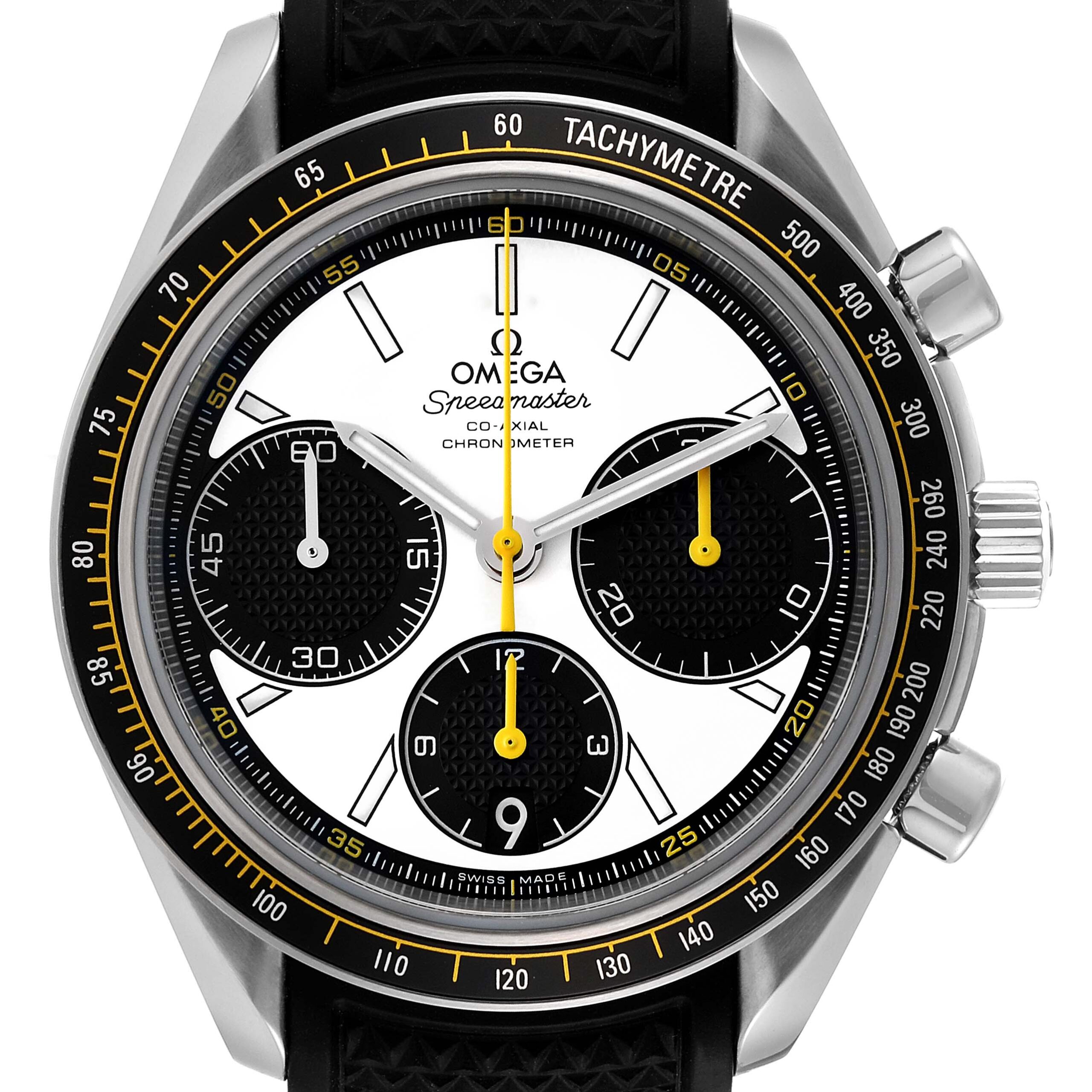 Omega Speedmaster Racing Co-Axial Steel Mens Watch 326.32.40.50.04.001 Box Card