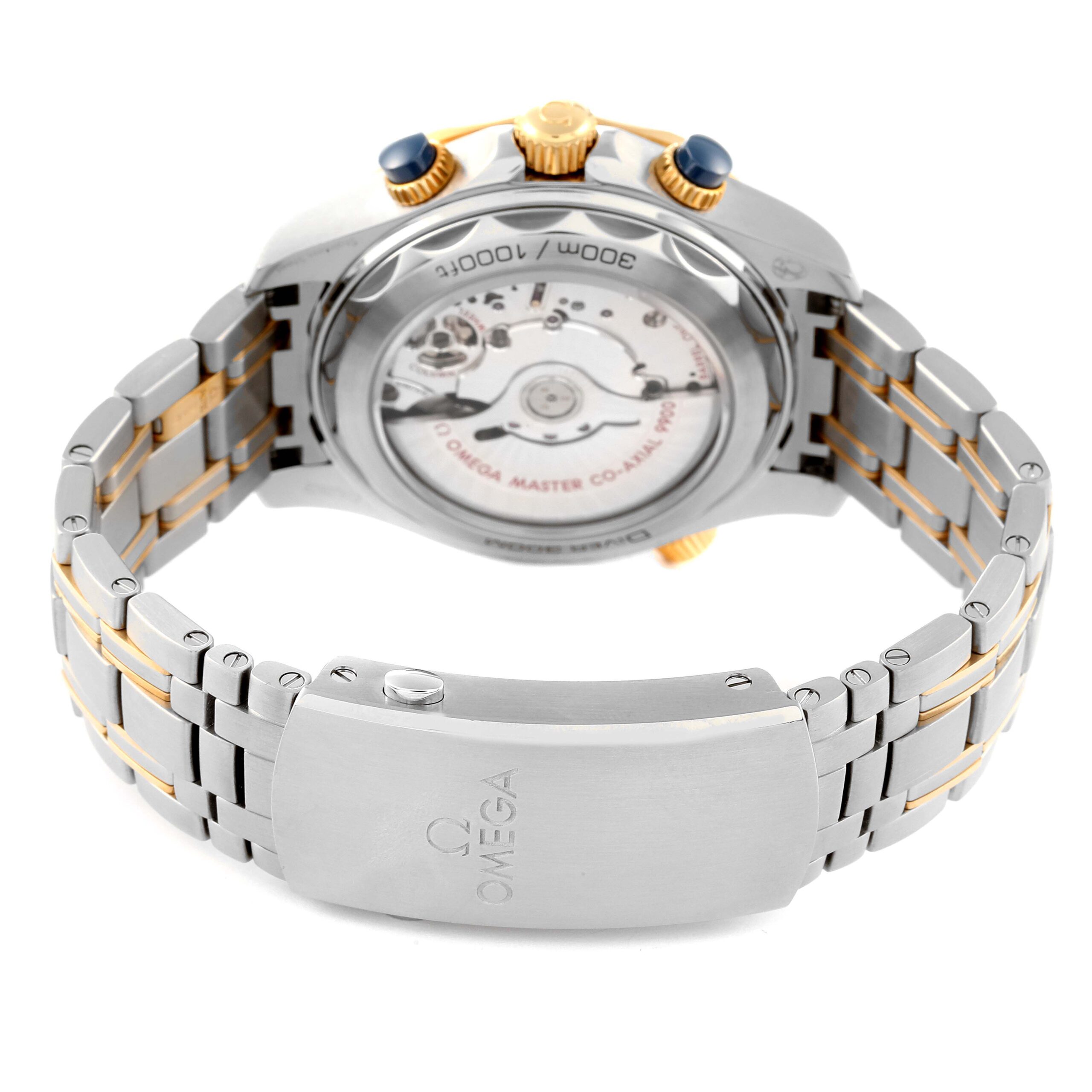 Omega Seamaster Diver Master Chronometer Watch 210.20.44.51.03.001 Box Card