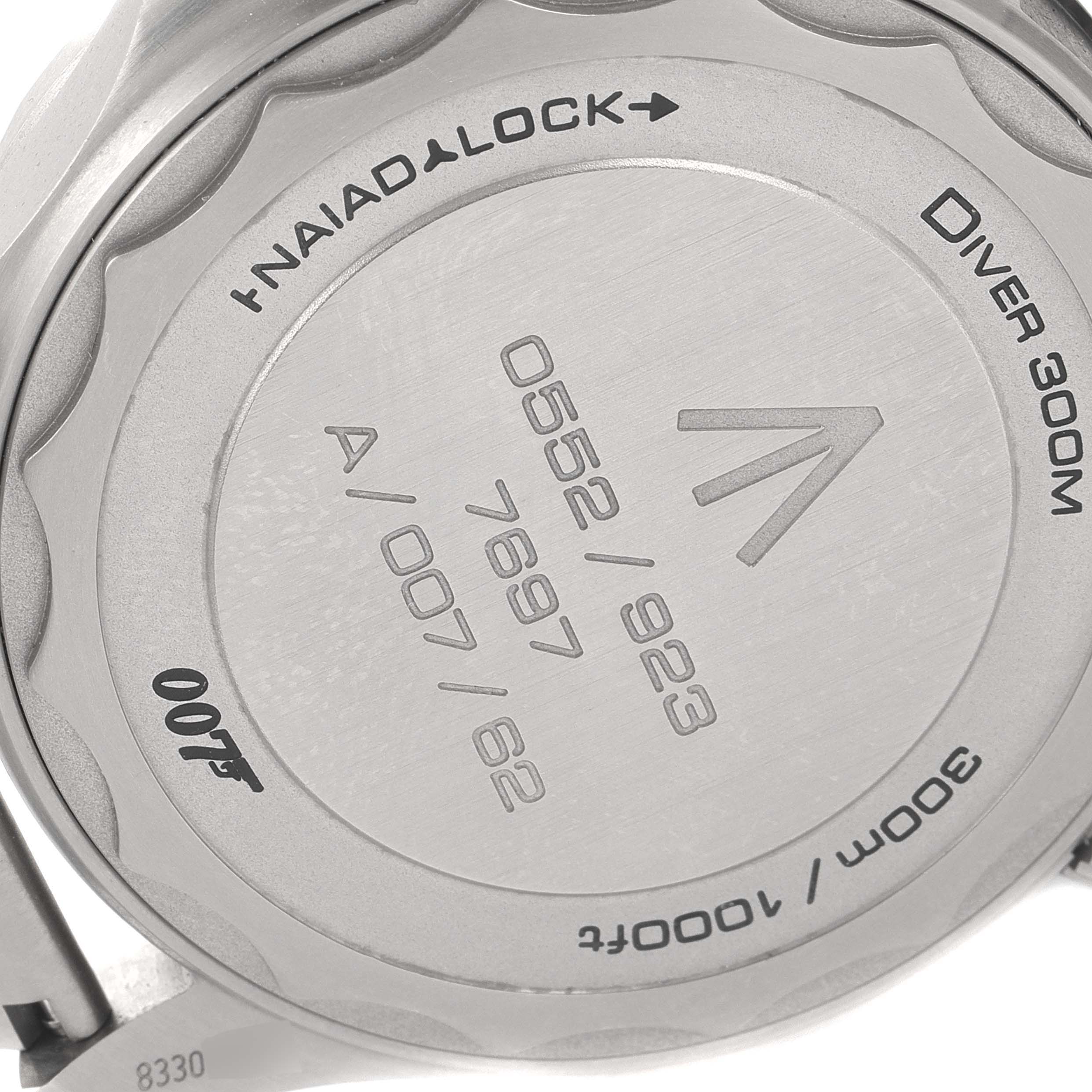 Omega Seamaster 300M 007 Edition Titanium Watch 210.90.42.20.01.001 Box Card