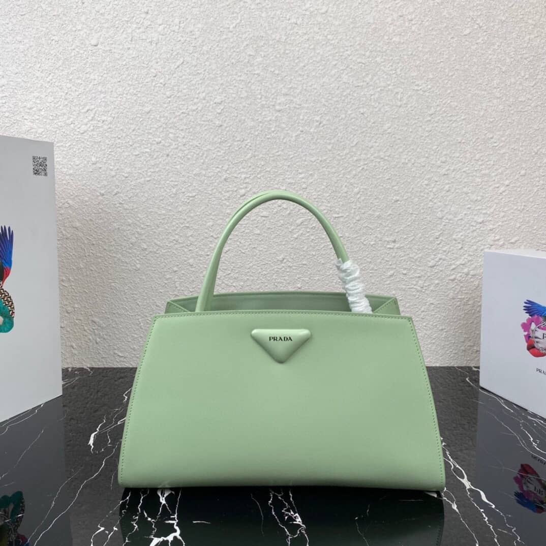Prada Small Brushed Leather Replica Tote