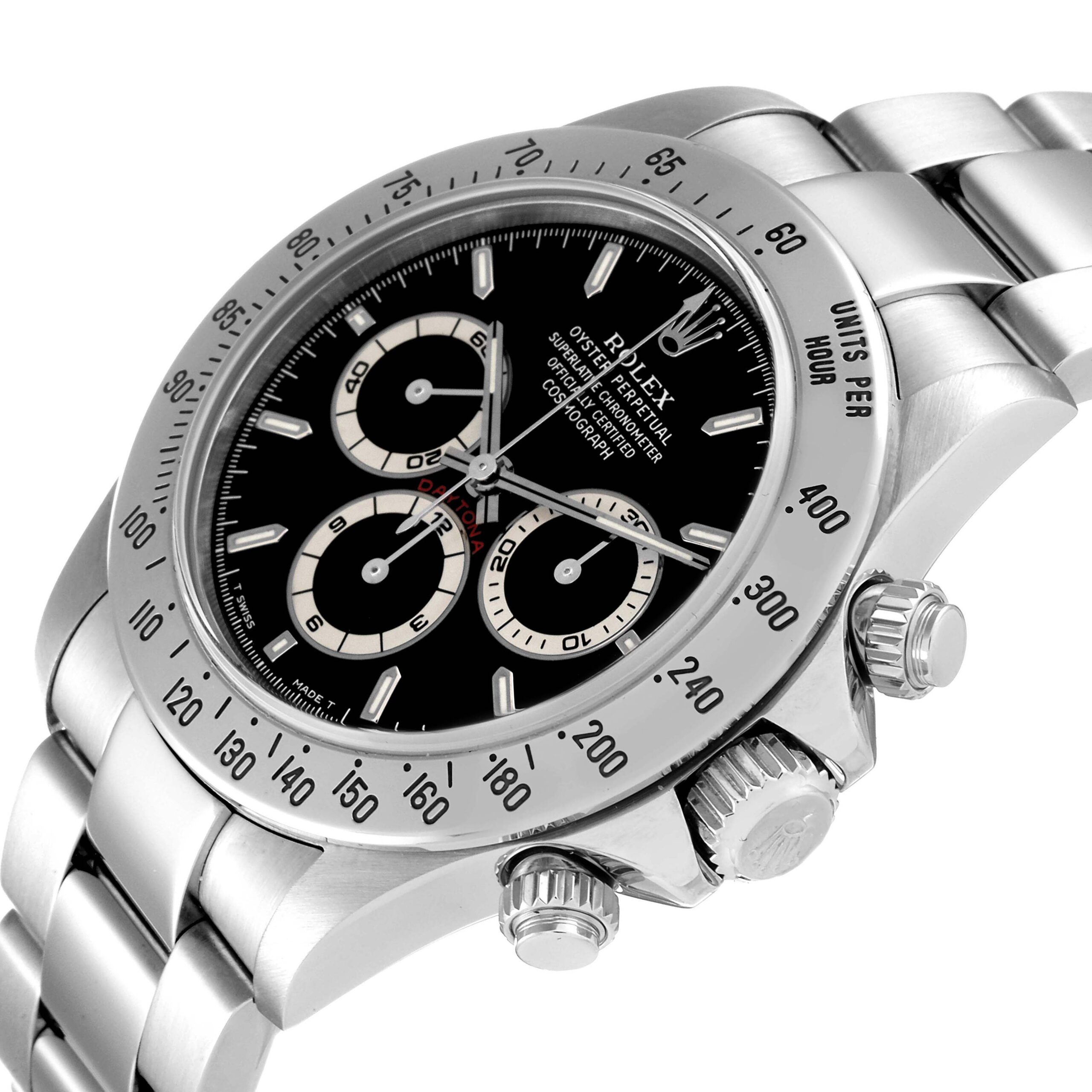 Rolex Cosmograph Daytona Zenith Movement Steel Mens Watch 16520