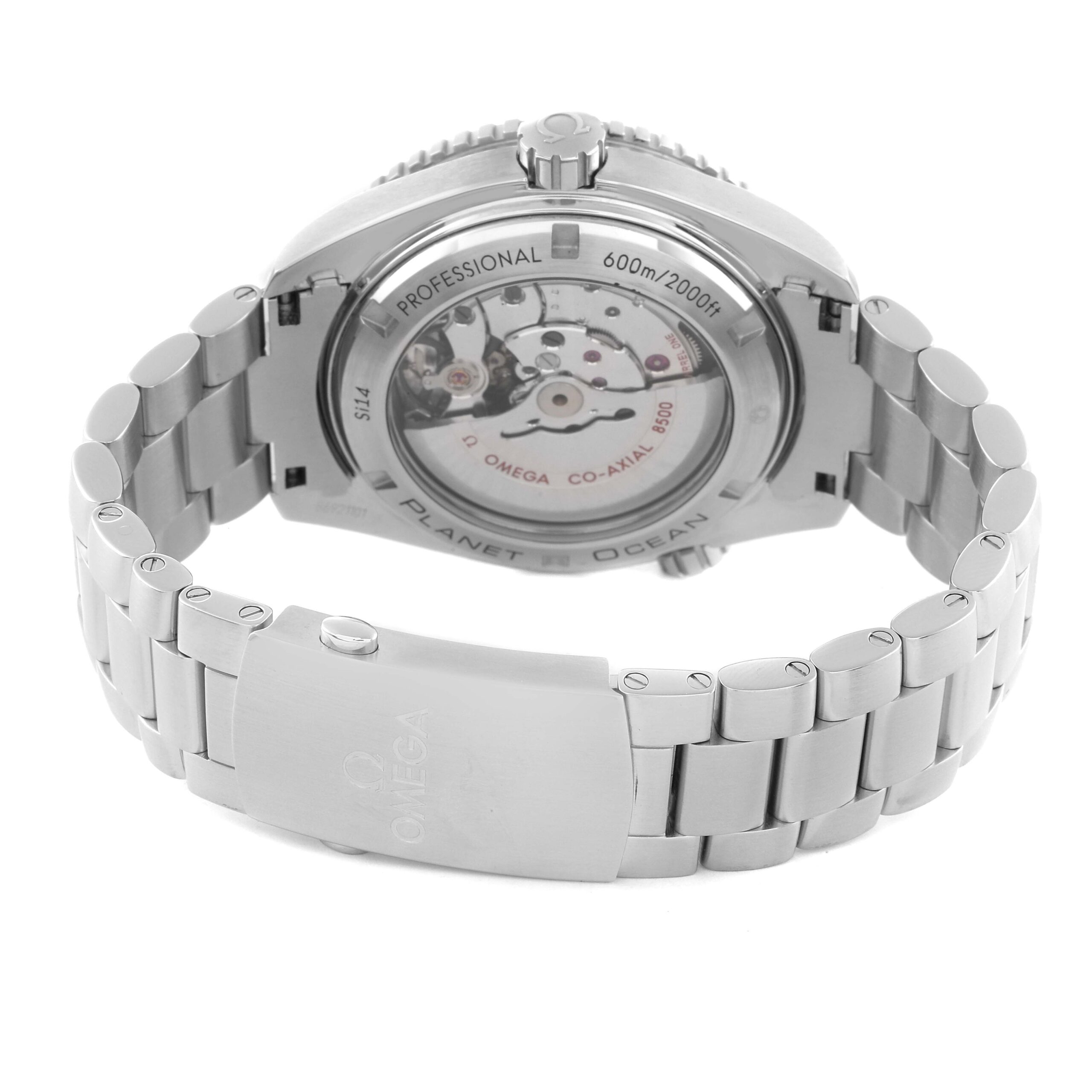 Omega Seamaster Planet Ocean 600M Steel Mens Watch 232.30.46.21.01.001 Box Card