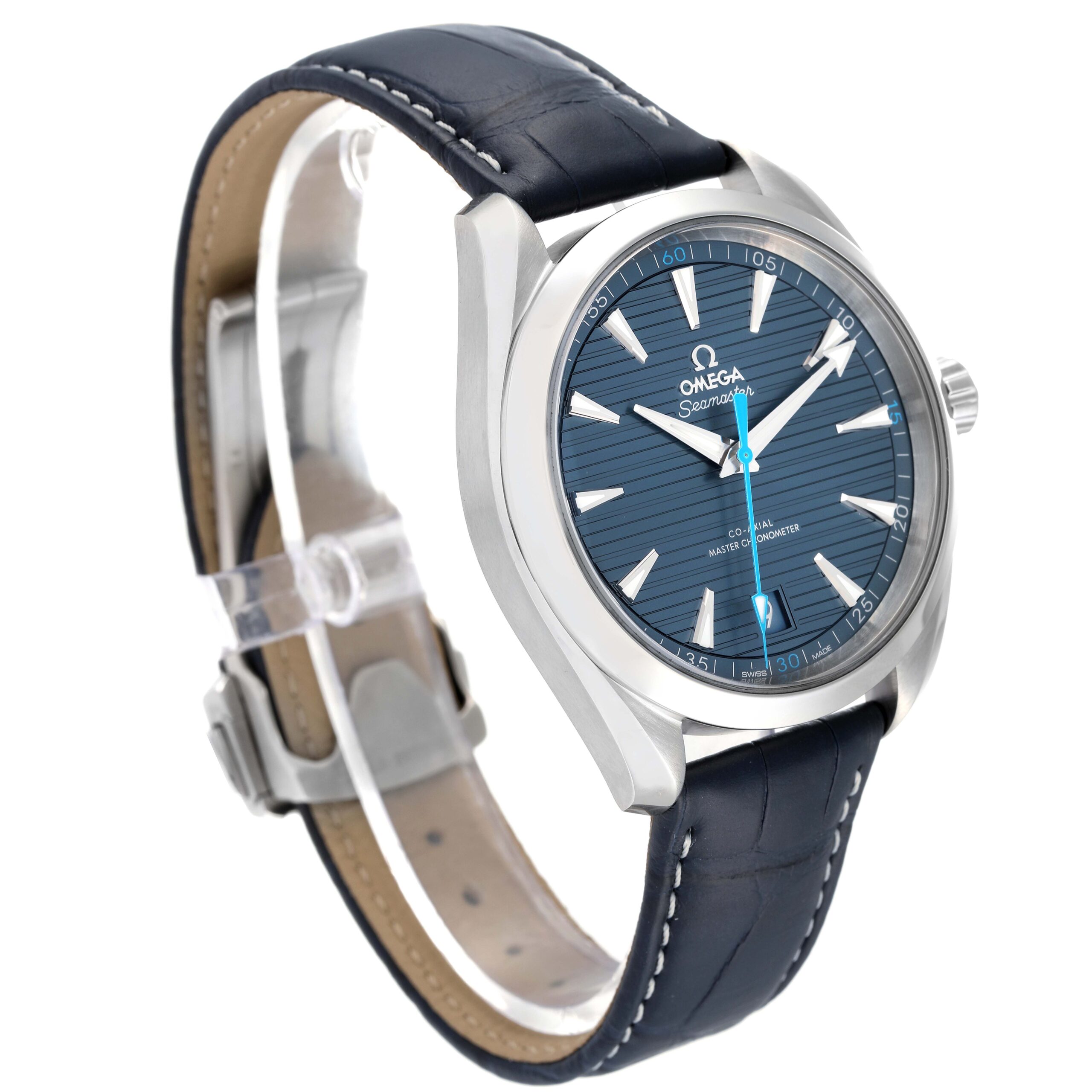 Omega Seamaster Aqua Terra Blue Dial Mens Watch 220.13.41.21.03.002 Unworn