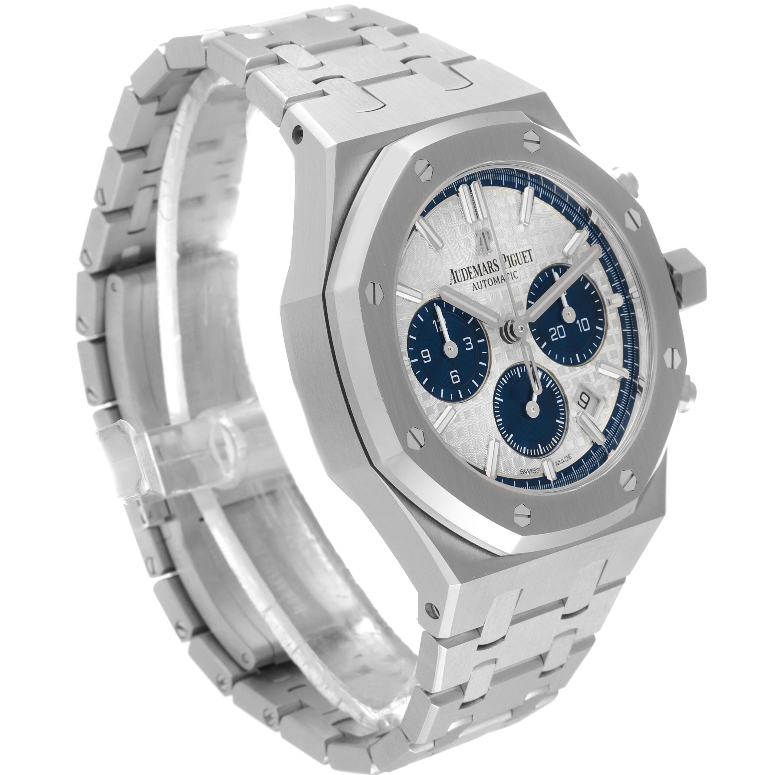 Audemars Piguet Royal Oak Chronograph Steel Mens Watch 26315ST Box Card