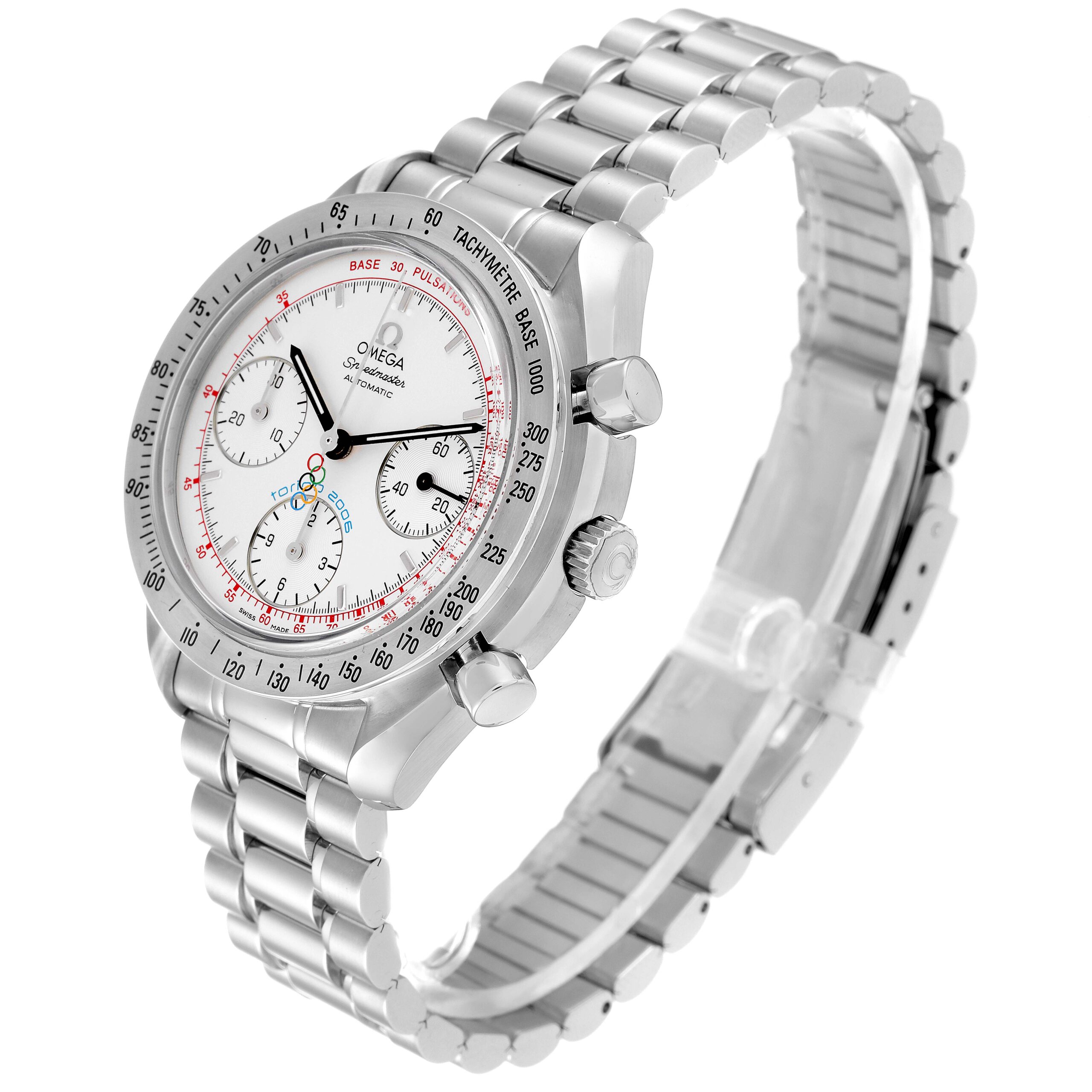 Omega Speedmaster Torino Olympics Limited Edition Mens Watch 3538.30.00 Box Card