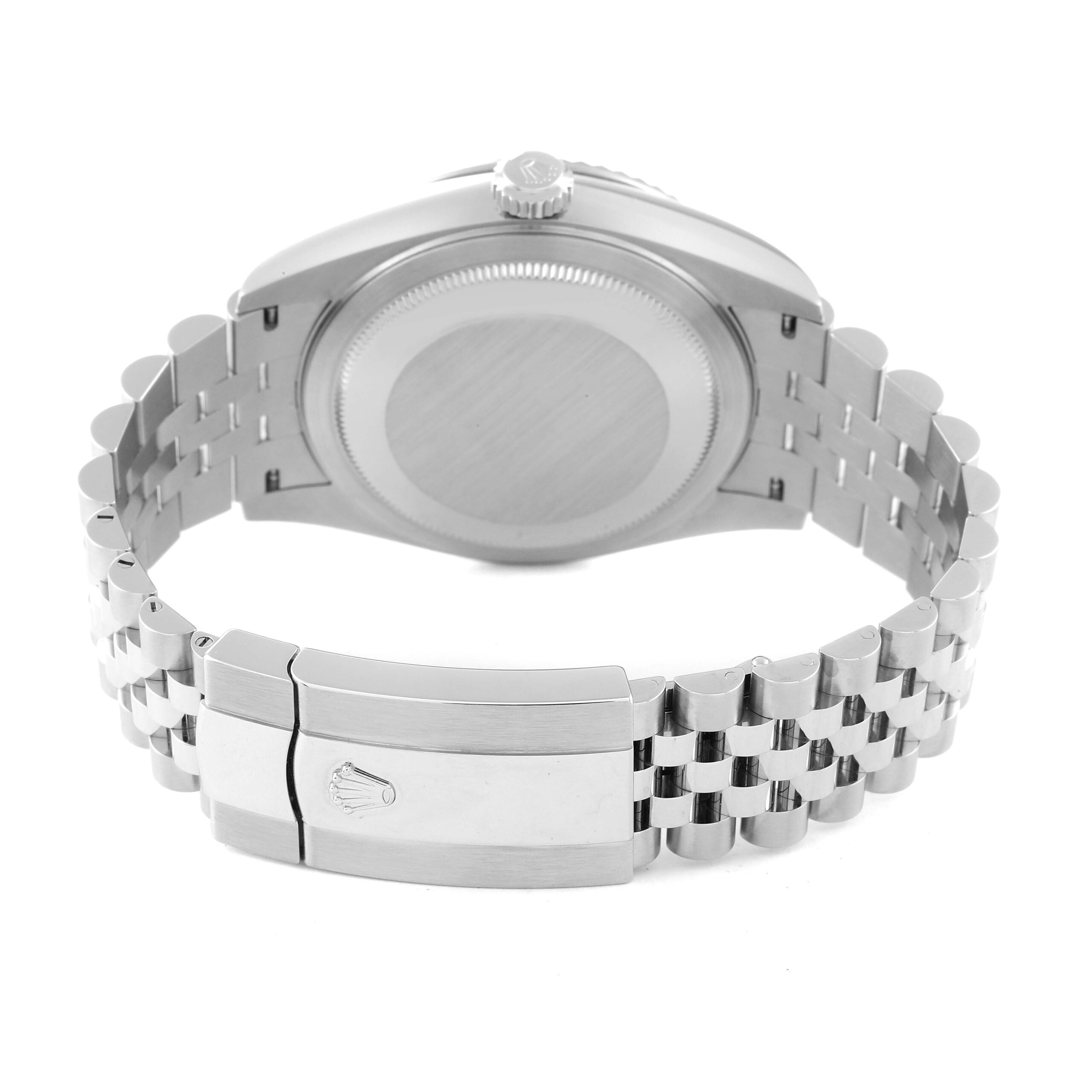 Rolex Sky-Dweller Blue Dial Steel White Gold Mens Watch 326934 Unworn