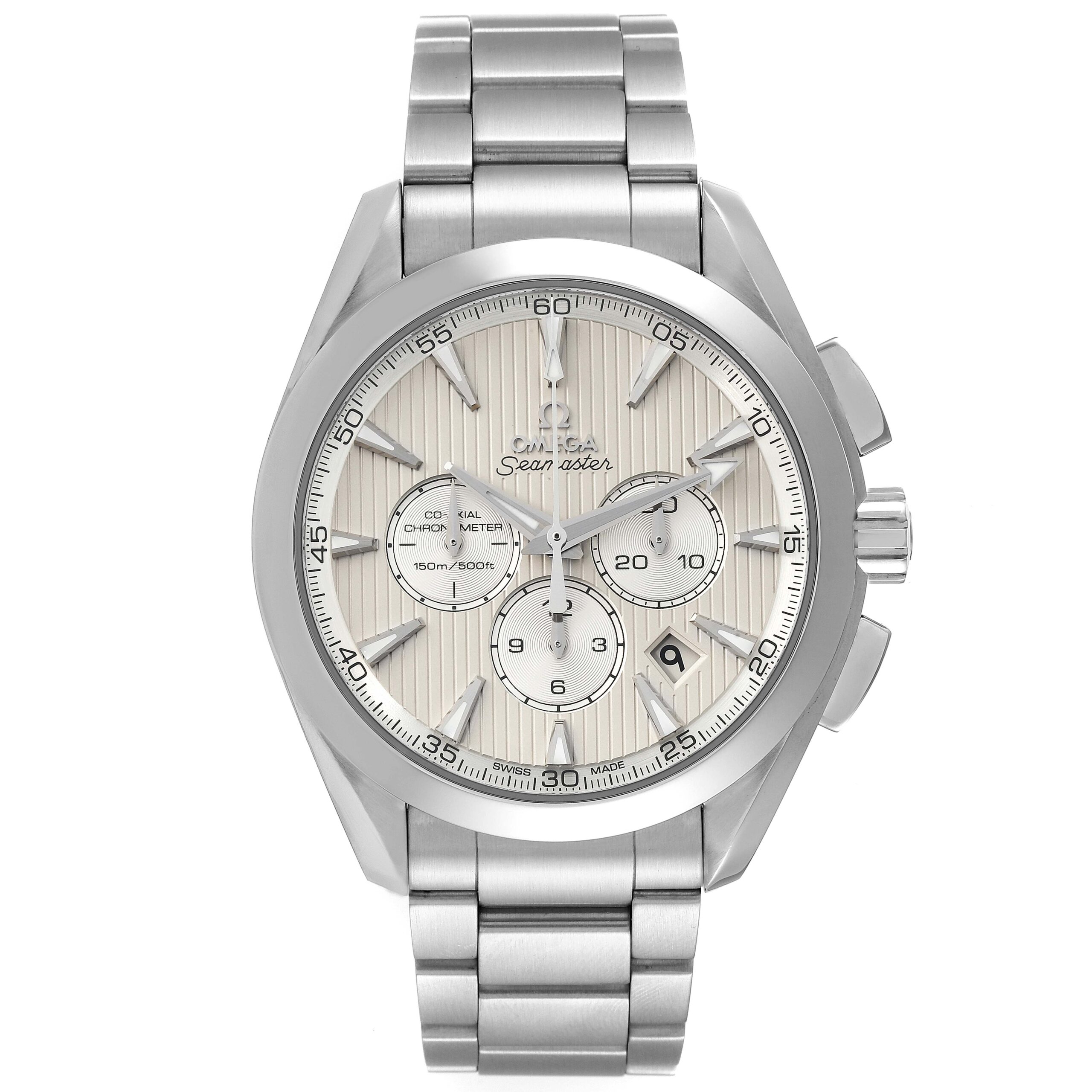 Omega Seamaster Aqua Terra Co-Axial Chrono Watch 231.10.44.50.09.001 Box Card